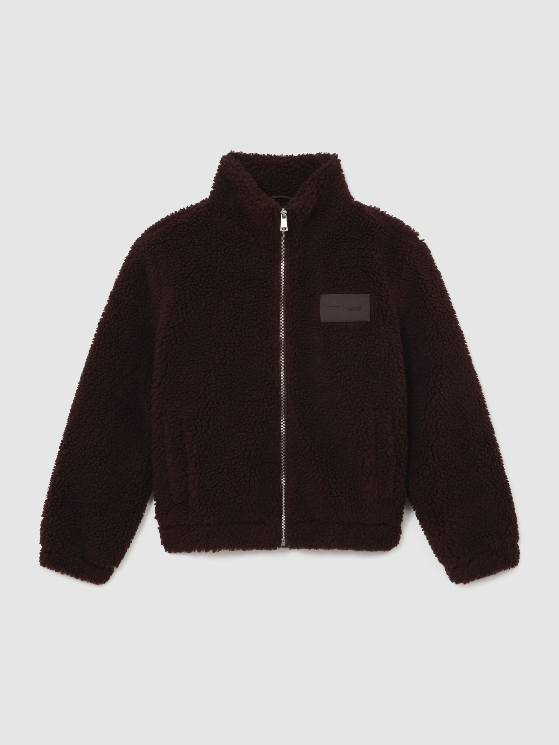 McLaren Racing Motorsport Fleece Jacket Unisex-Fit in Brown - Image 3 of 3