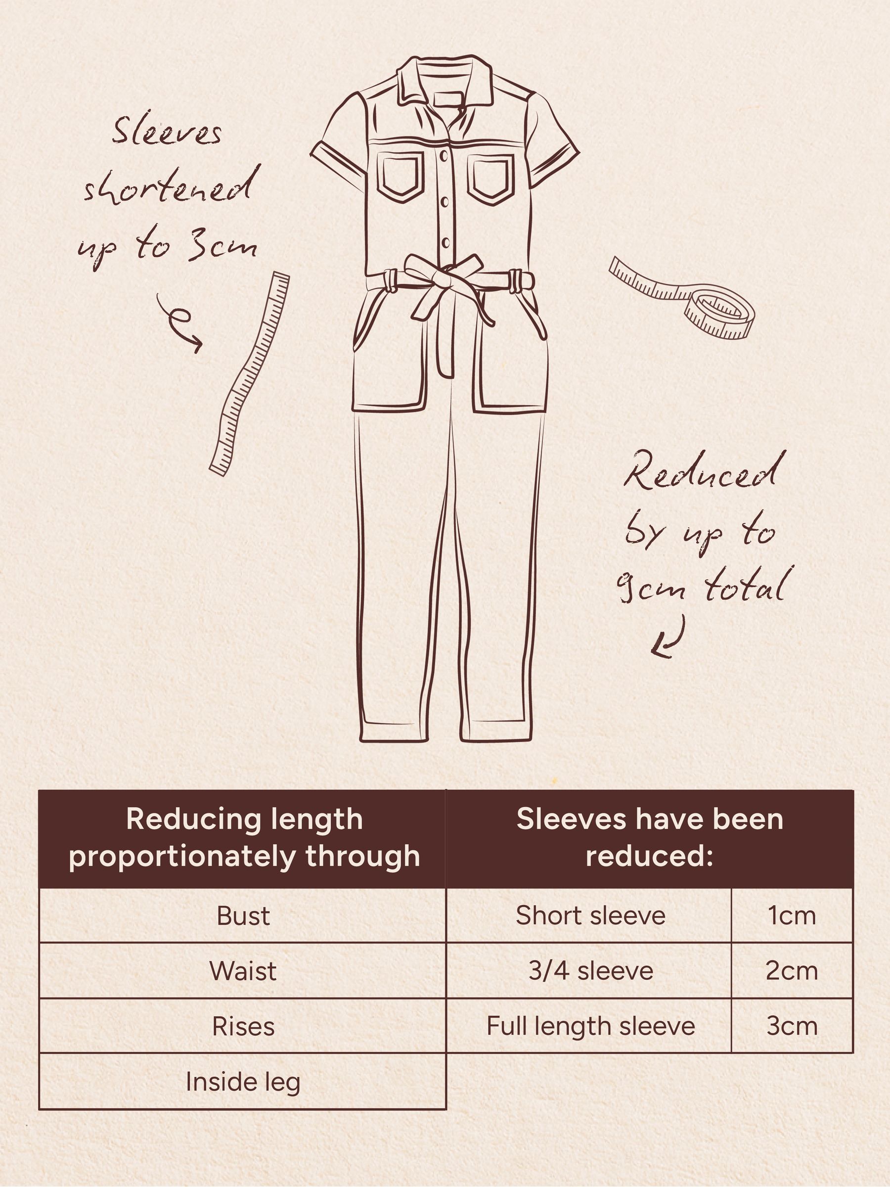 Gabby Navy Petite Jumpsuit - Image 7 of 7