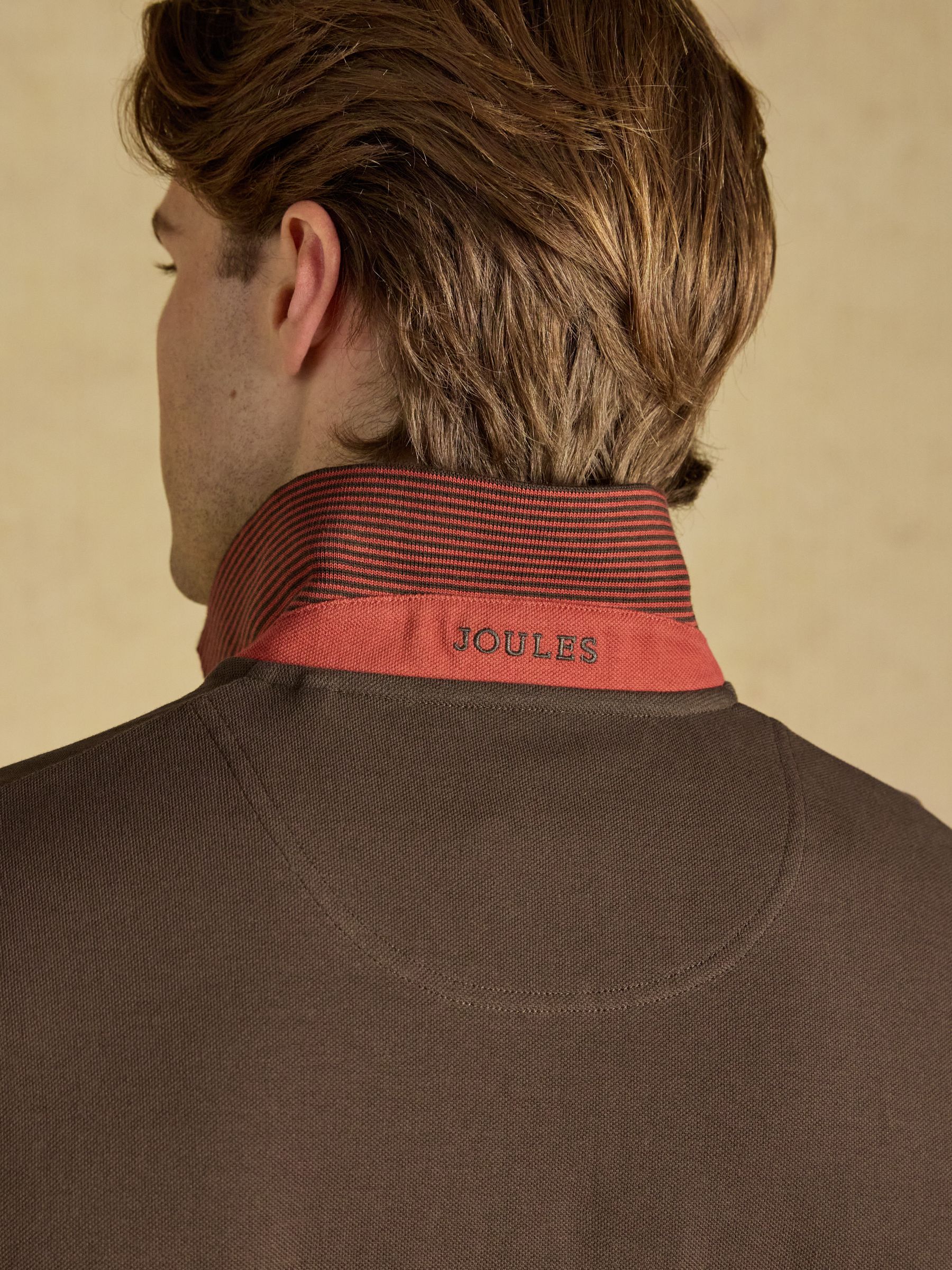 Woody Chocolate Brown Cotton Pique Polo Shirt - Image 7 of 9