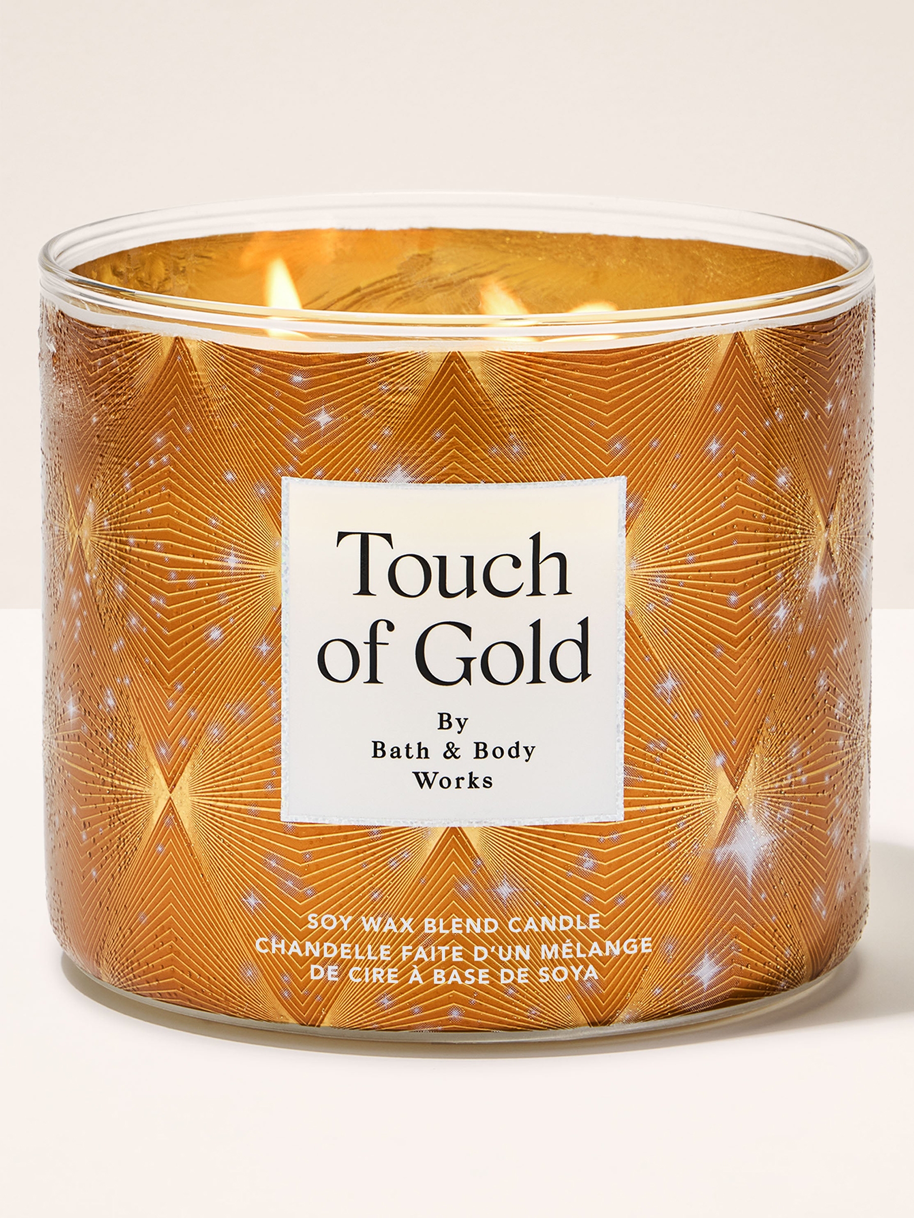 Touch of Gold Candle 411g 3 Wick - Image 1 of 2