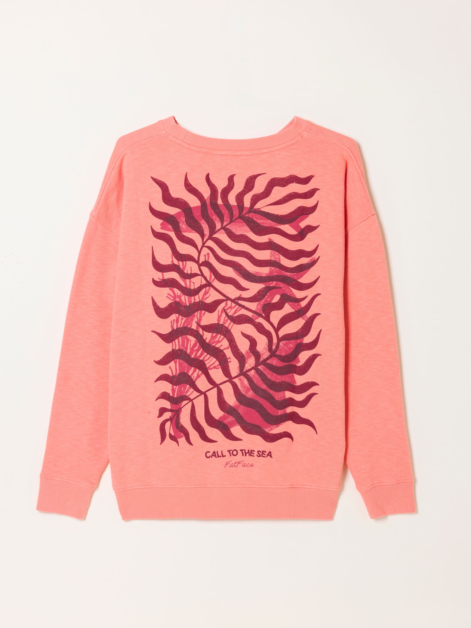 Emily Pink MCS Graphic Crew Sweat Top - Image 6 of 6