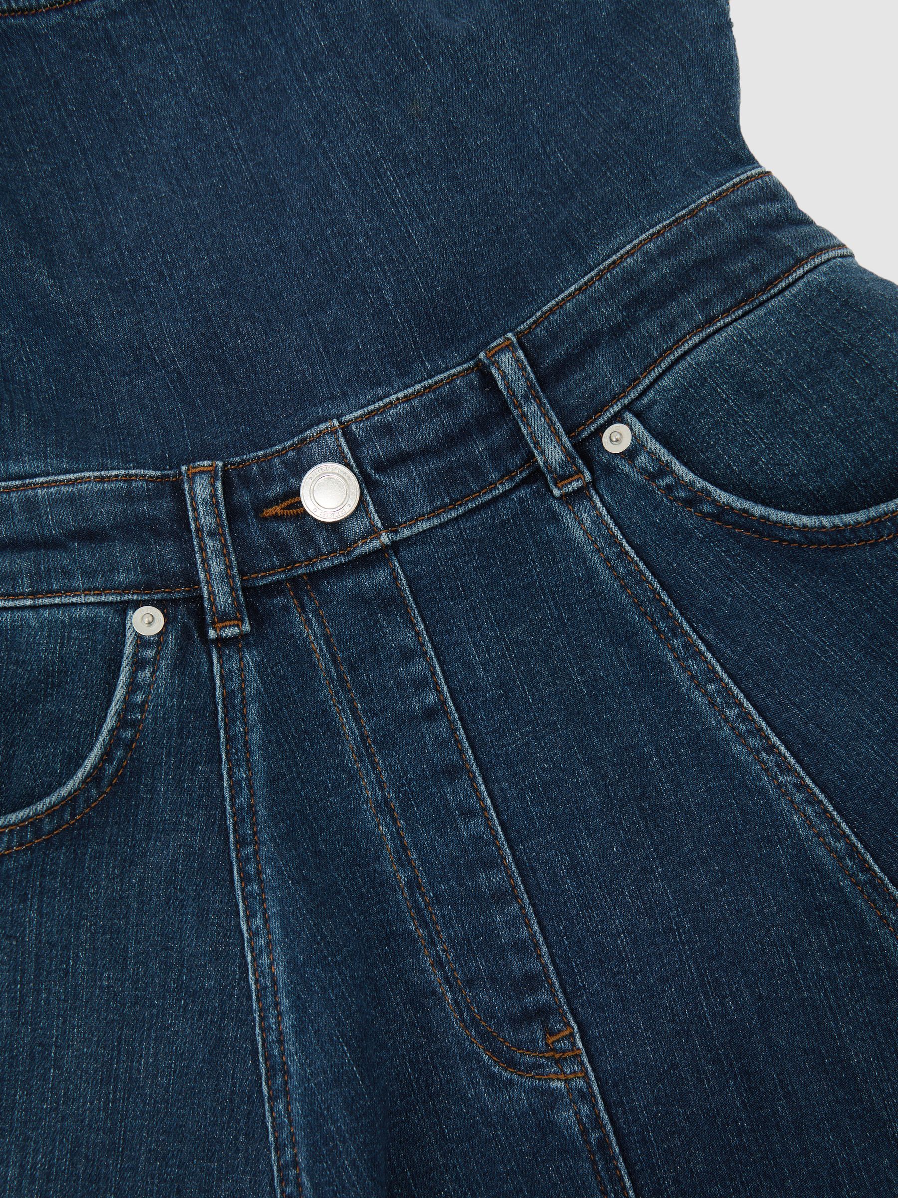 Petite Dress in Indigo Blue - Image 7 of 8