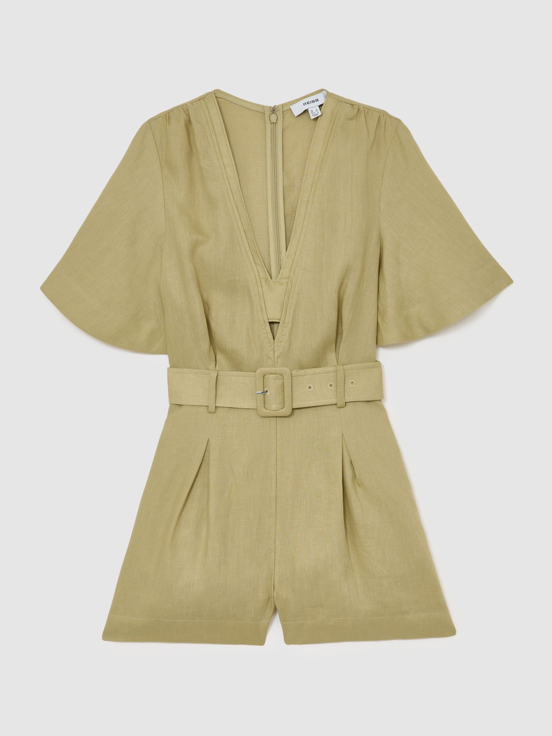 Playsuit in Green - Image 2 of 6