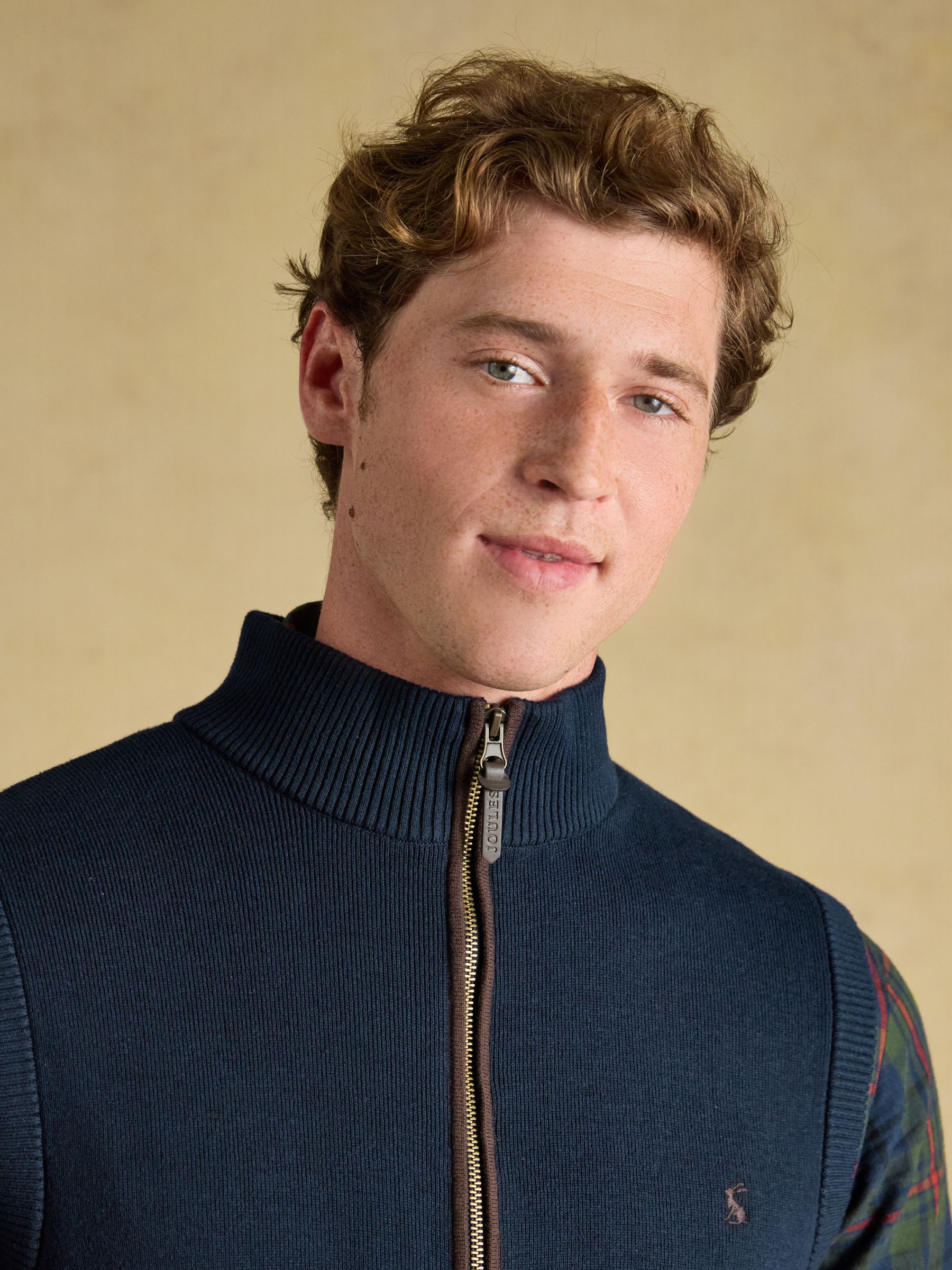 Navy Hillside Zip Up Gilet - Image 3 of 10