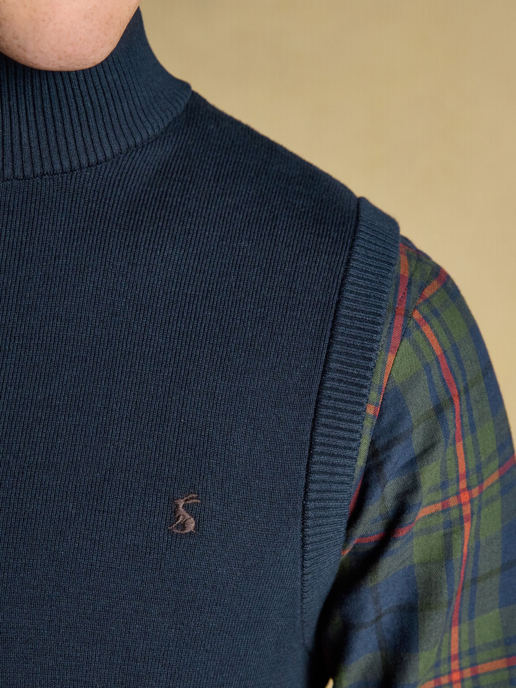 Navy Hillside Zip Up Gilet - Image 8 of 10