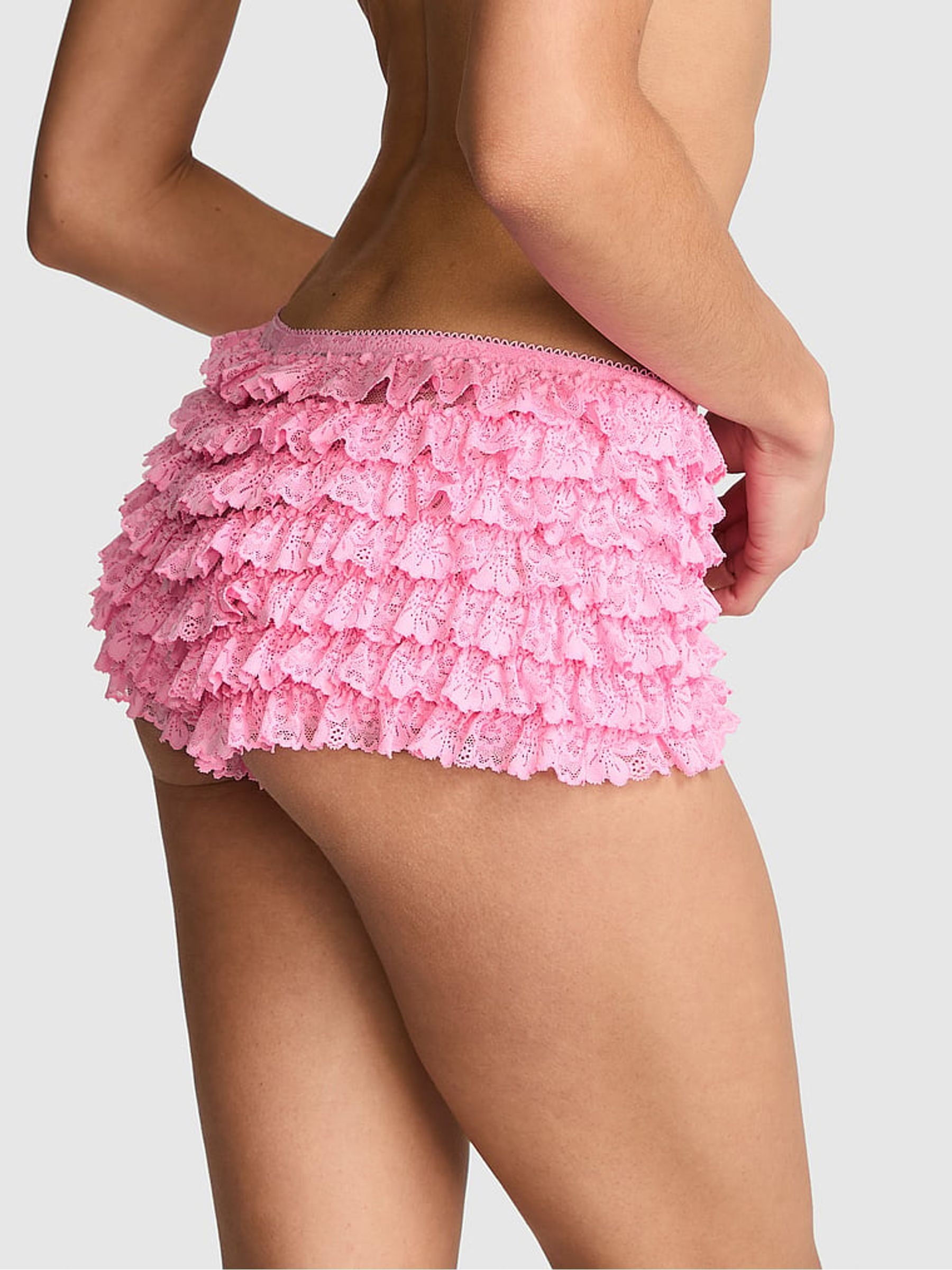 Pink Lollipop Lace Bloomer Knickers - Image 2 of 2