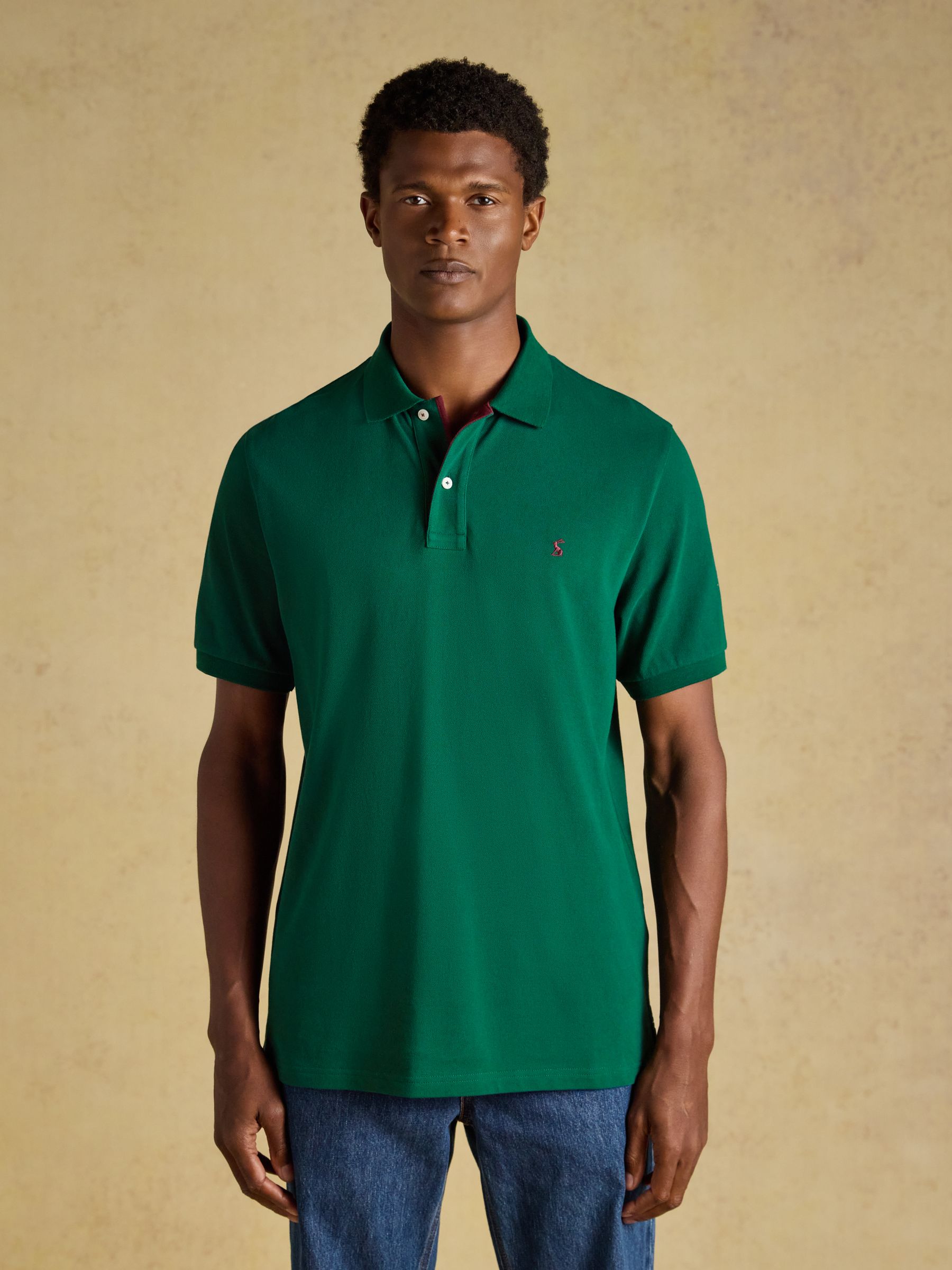 Woody Navy/Burgundy/Green Polo Shirts 3 Pack - Image 2 of 10 Woody Navy/Burgundy/Green Polo Shirts 3 Pack - Image 2 of 10