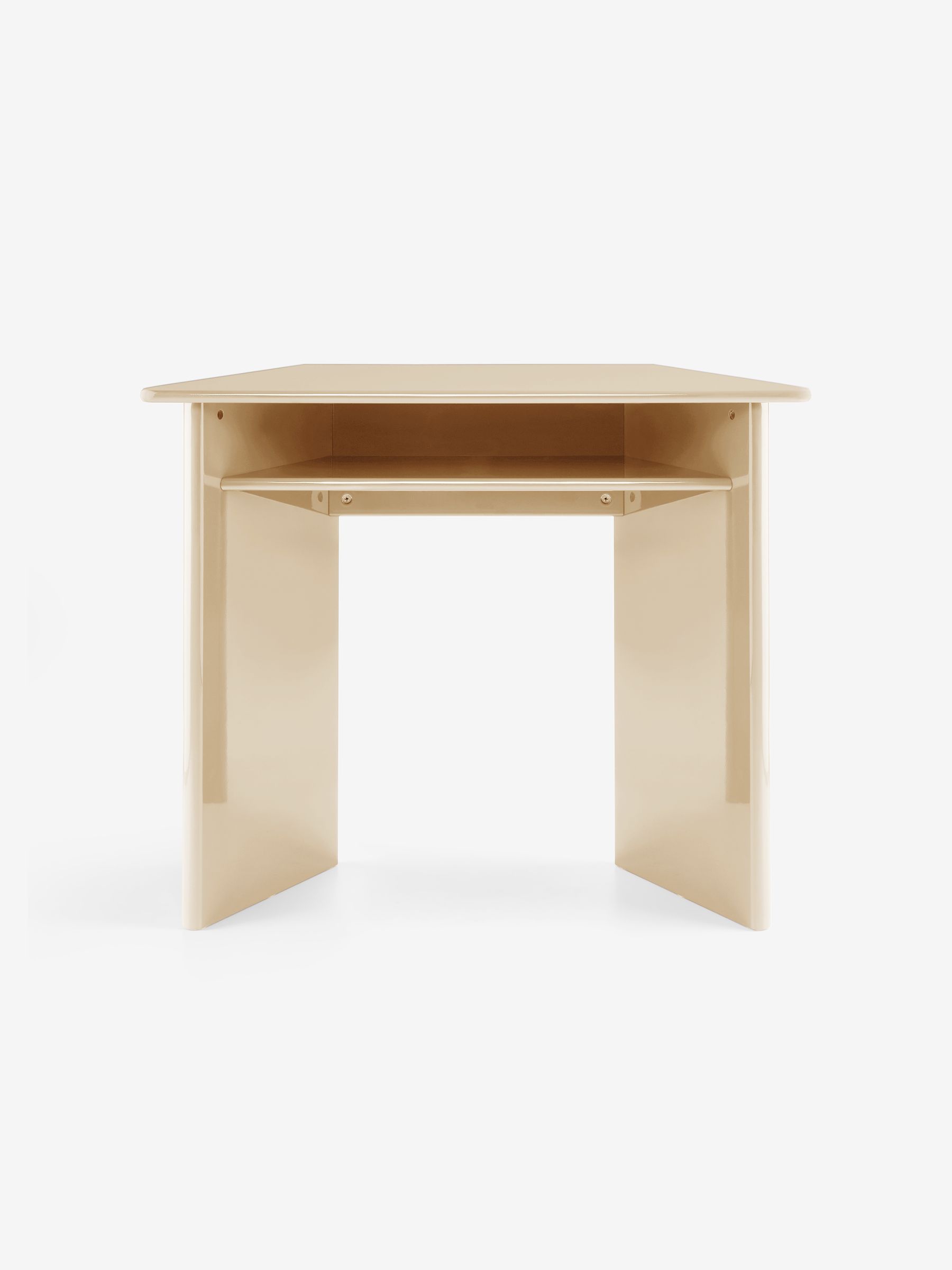 Ingrid Console Table in Ecru White - Image 4 of 5