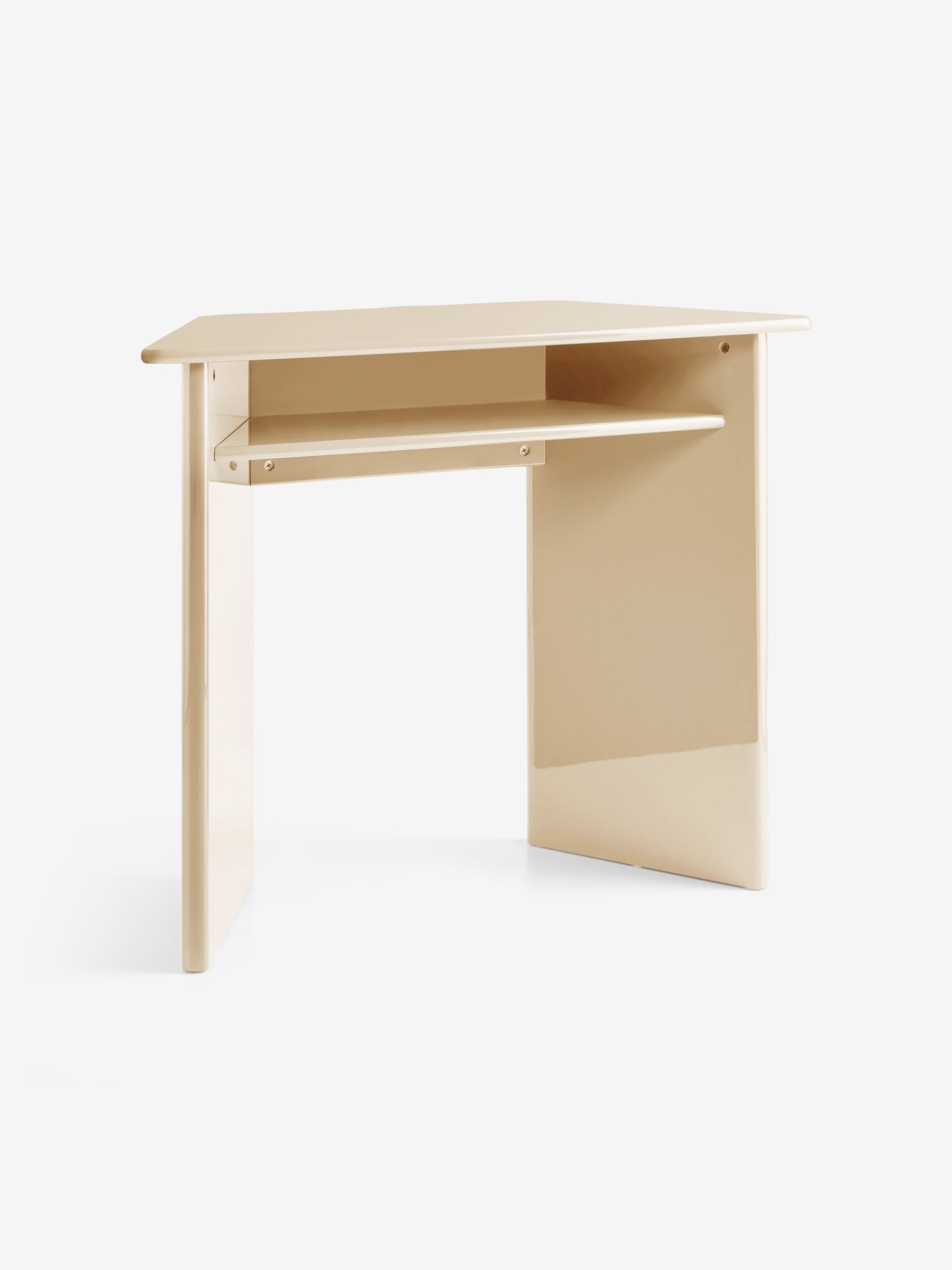 Ingrid Console Table in Ecru White - Image 5 of 5