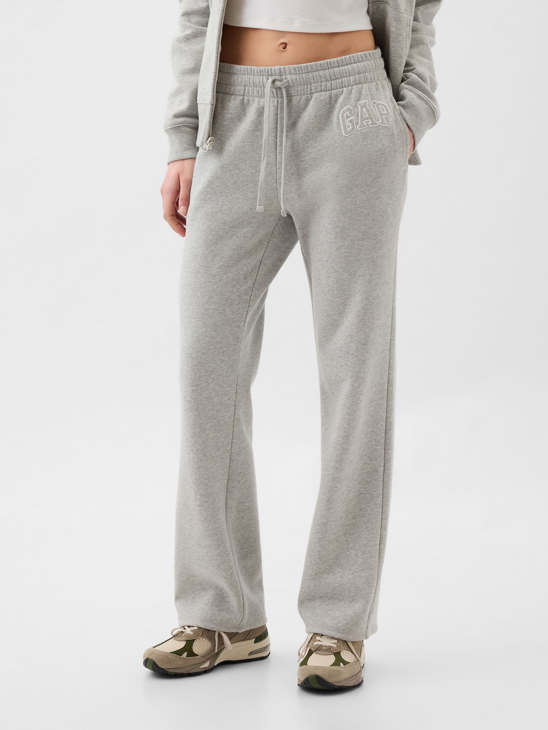 Grey Logo Straight Joggers - Image 3 of 4