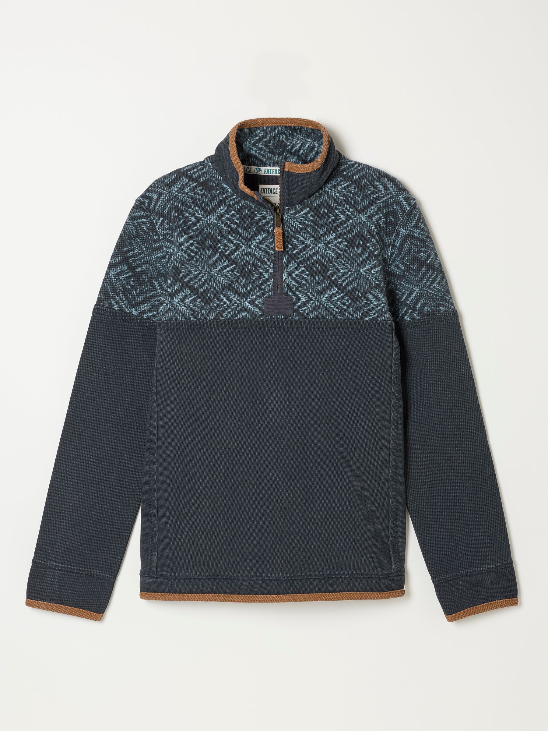 Airlie Navy Sweat Top - Image 7 of 7