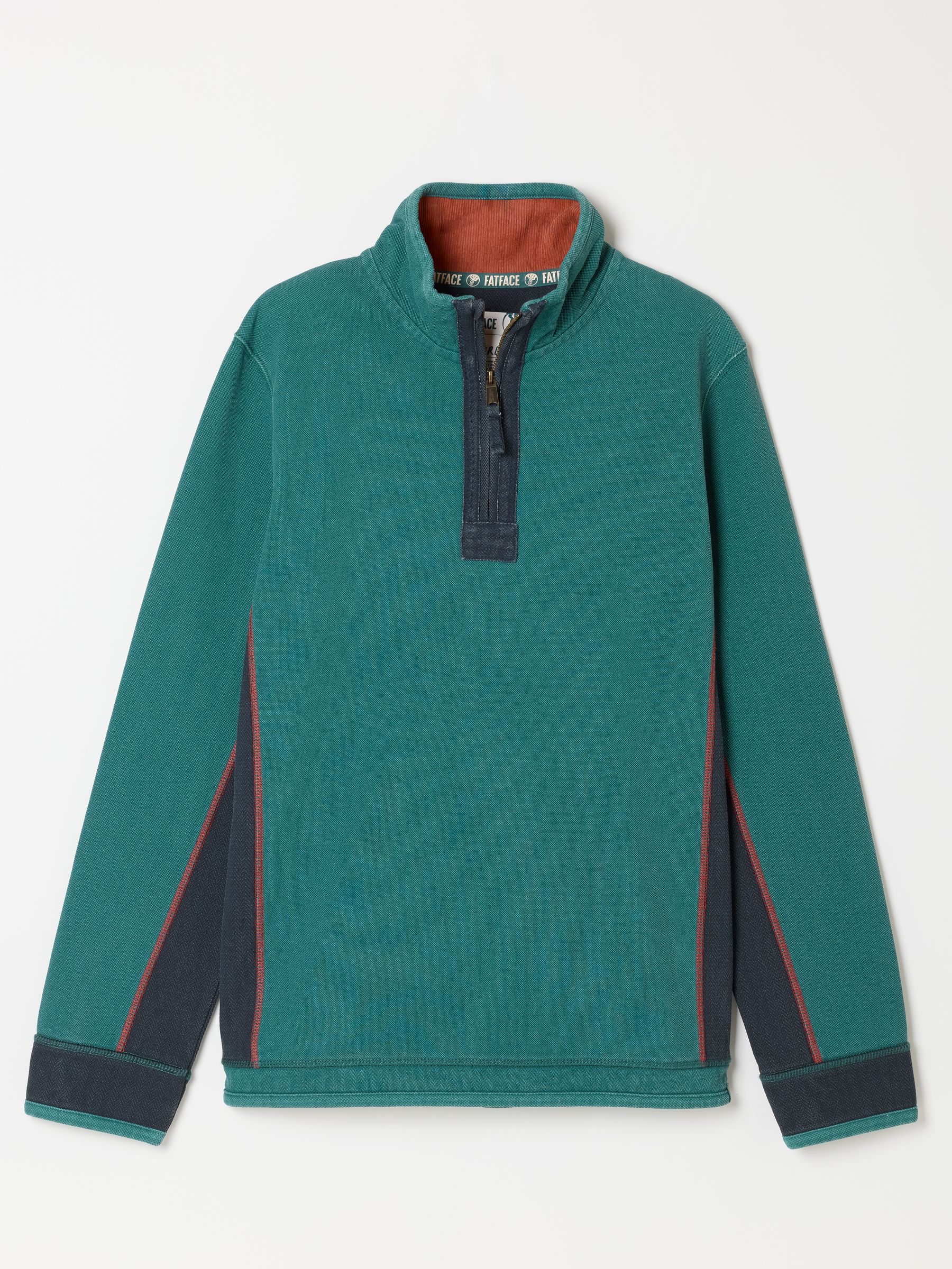 Dark Teal Airlie Plain Sweat Tops - Image 1 of 1