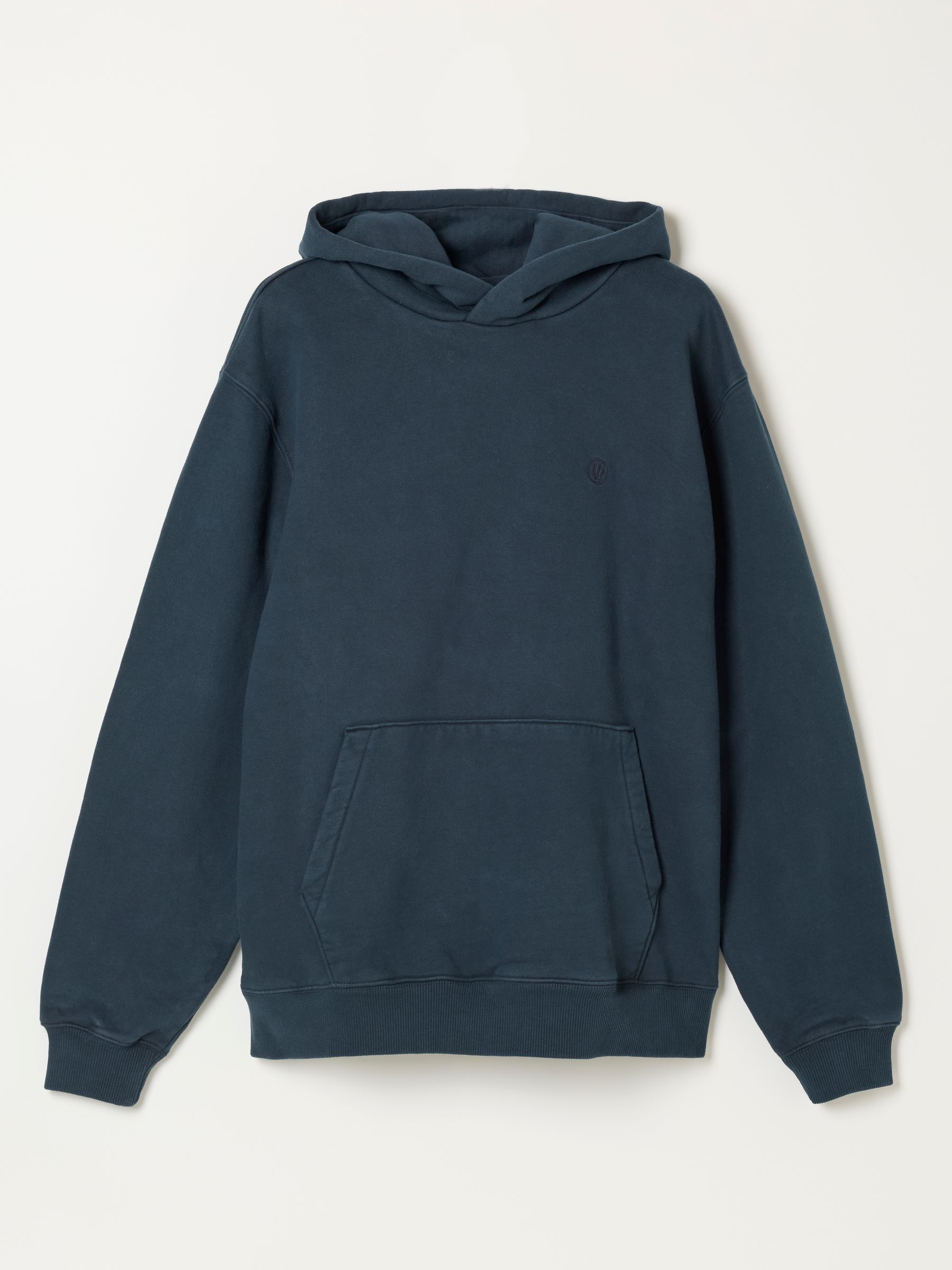 Hayle Navy Overhead Hoodie - Image 6 of 6 Hayle Navy Overhead Hoodie - Image 6 of 6
