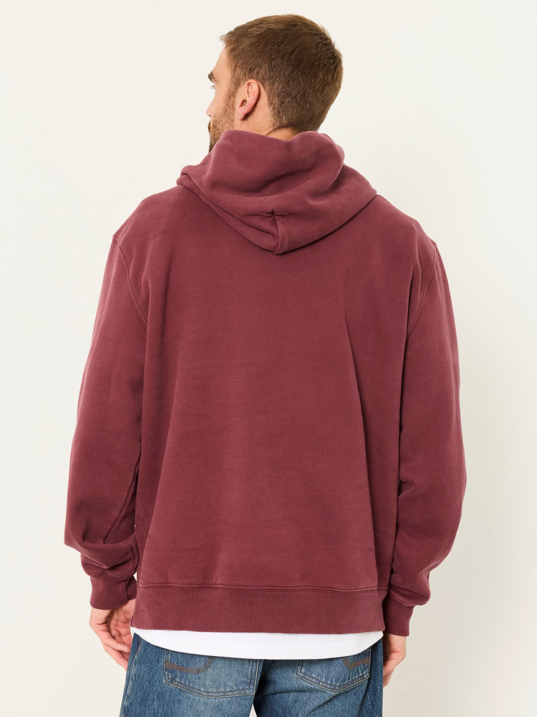 Hayle Plum Purple Overhead Hoodie - Image 2 of 6
