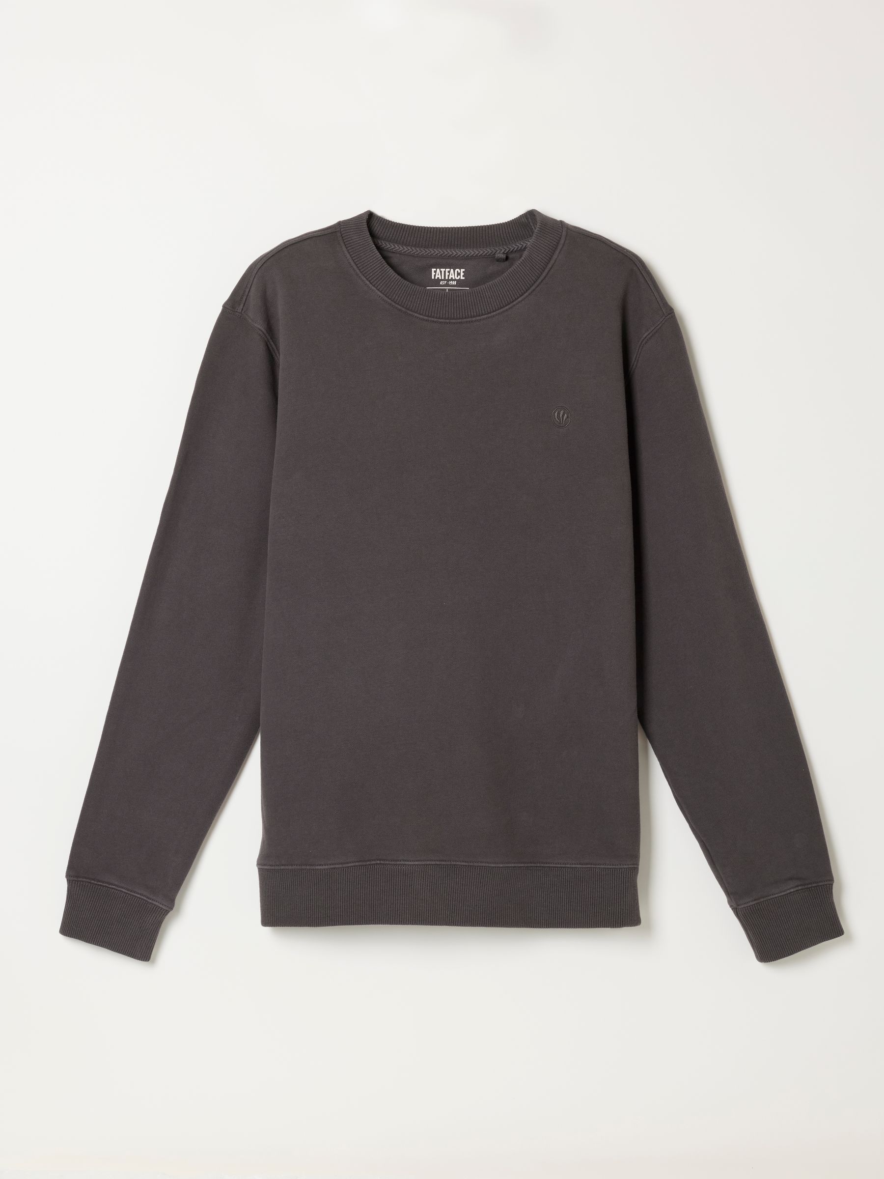 Hayle Charcoal Grey Crew - Image 6 of 6 Hayle Charcoal Grey Crew - Image 6 of 6