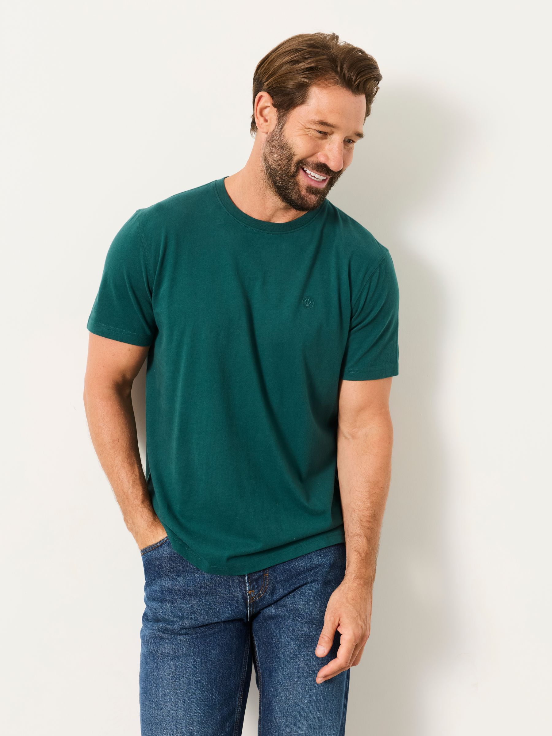 Lulworth Dark Teal T-Shirt - Image 1 of 6