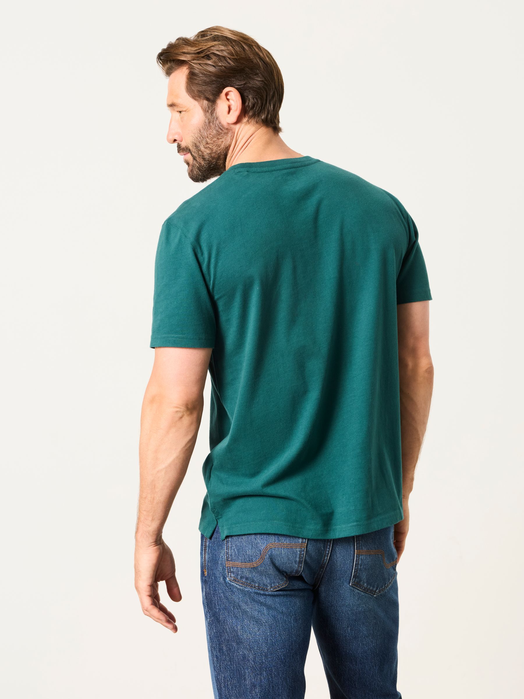 Lulworth Dark Teal T-Shirt - Image 2 of 6
