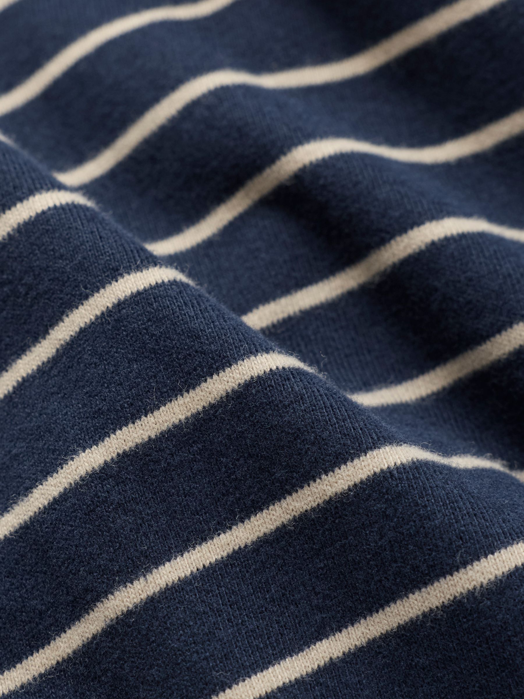 Short Sleeve Stripe T-Shirt in Navy - Image 7 of 7