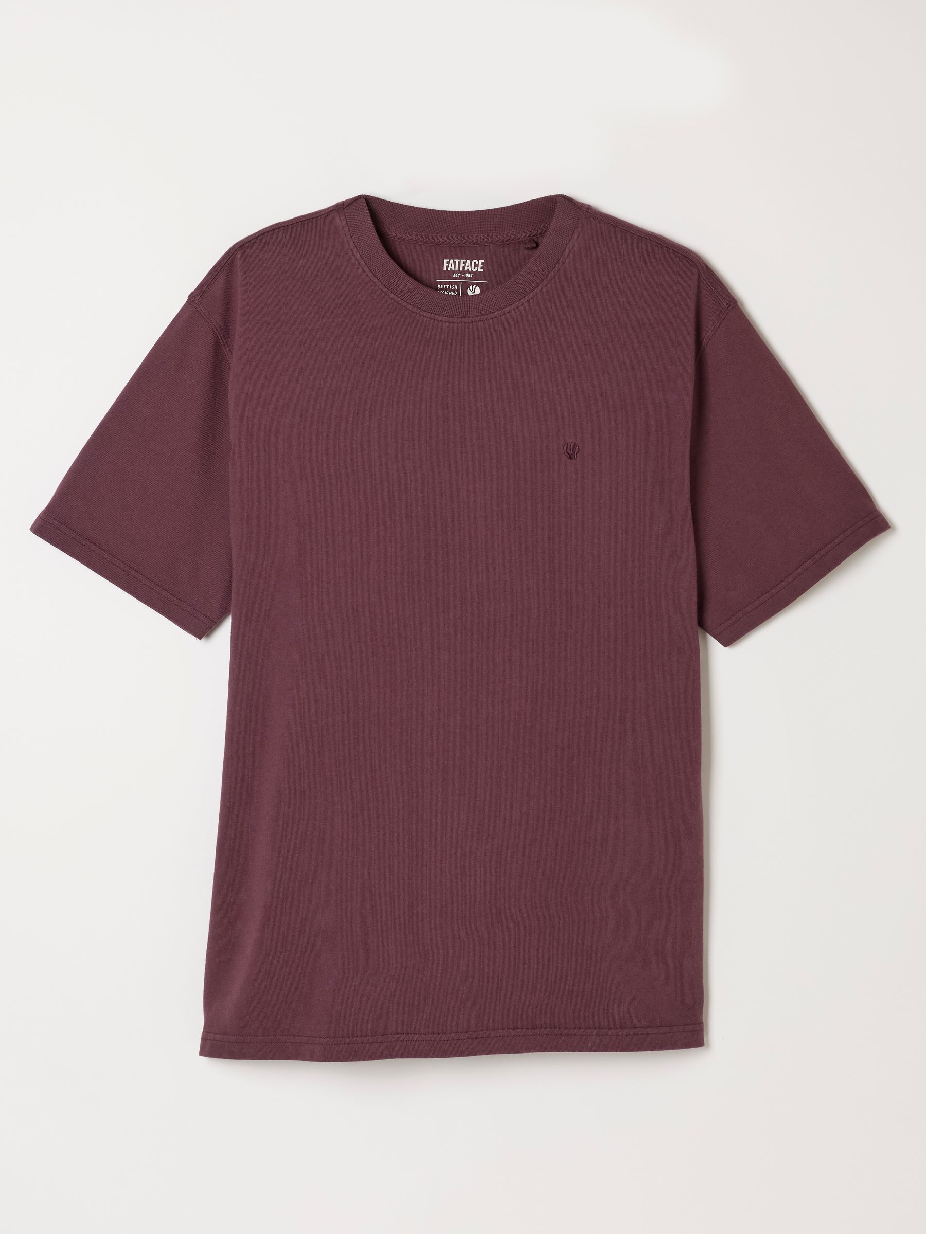 Dusky Purple Alton Short Sleeve Tshirt - Image 6 of 6