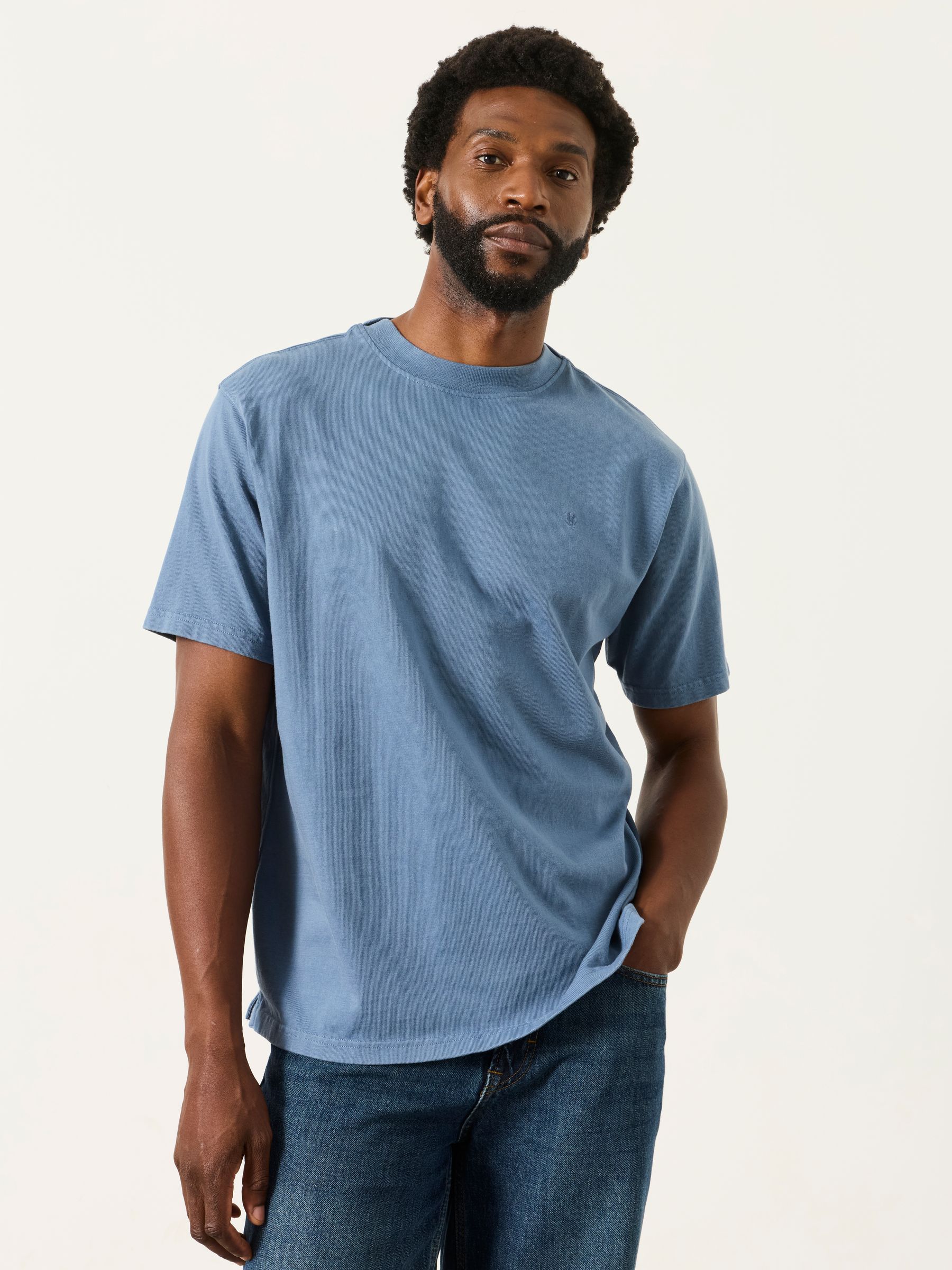 Blue Denim Alton Short Sleeve T-shirt - Image 1 of 6