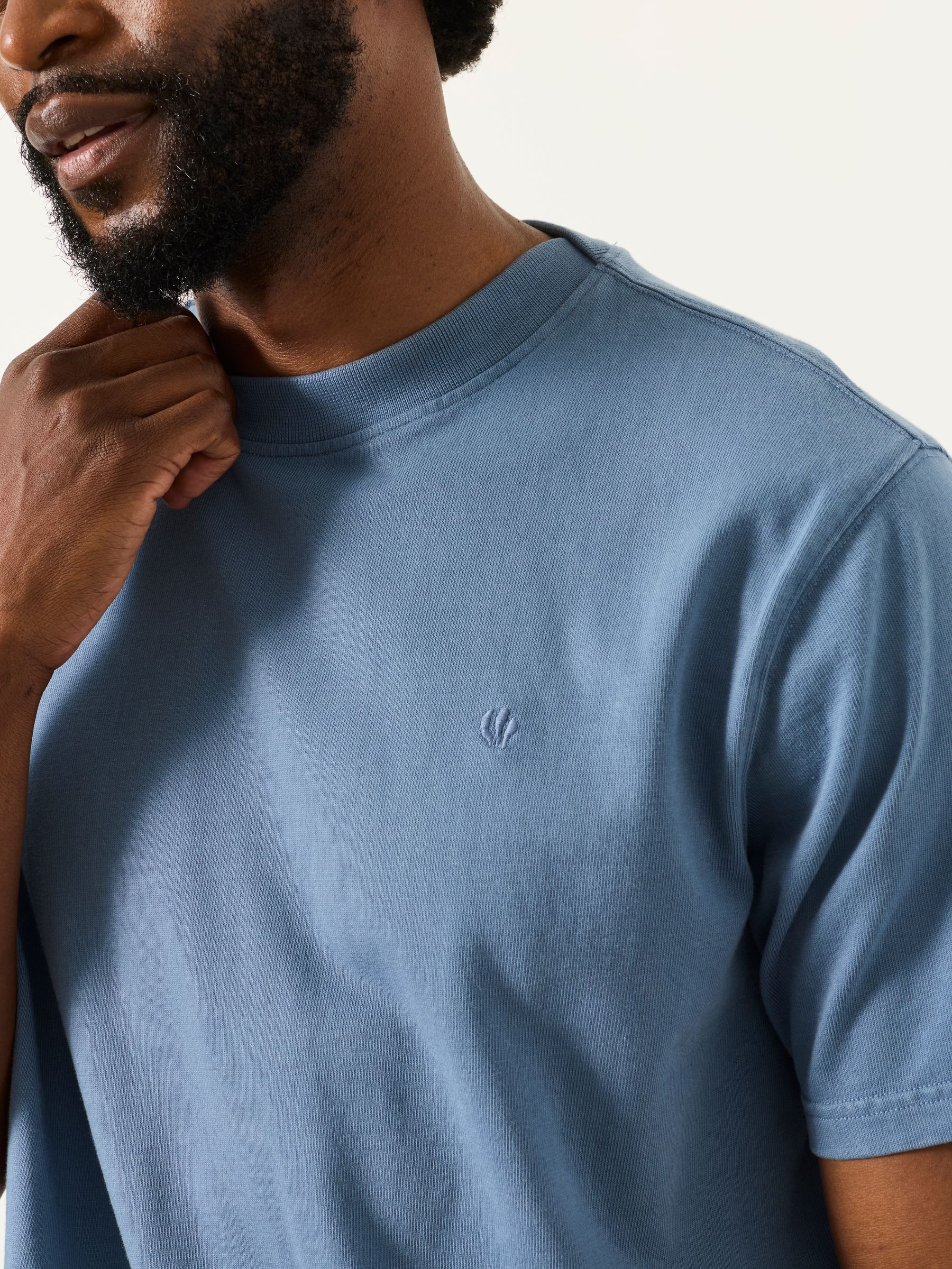 Blue Denim Alton Short Sleeve T-shirt - Image 3 of 6