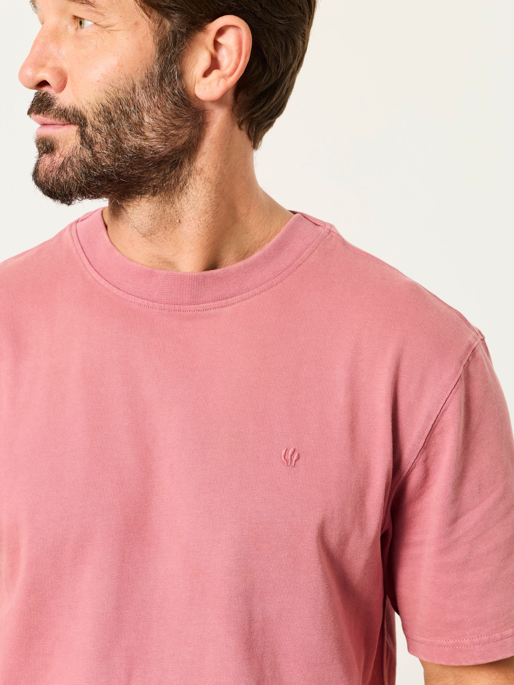 Alton Pink Short Sleeve T-Shirt - Image 3 of 6