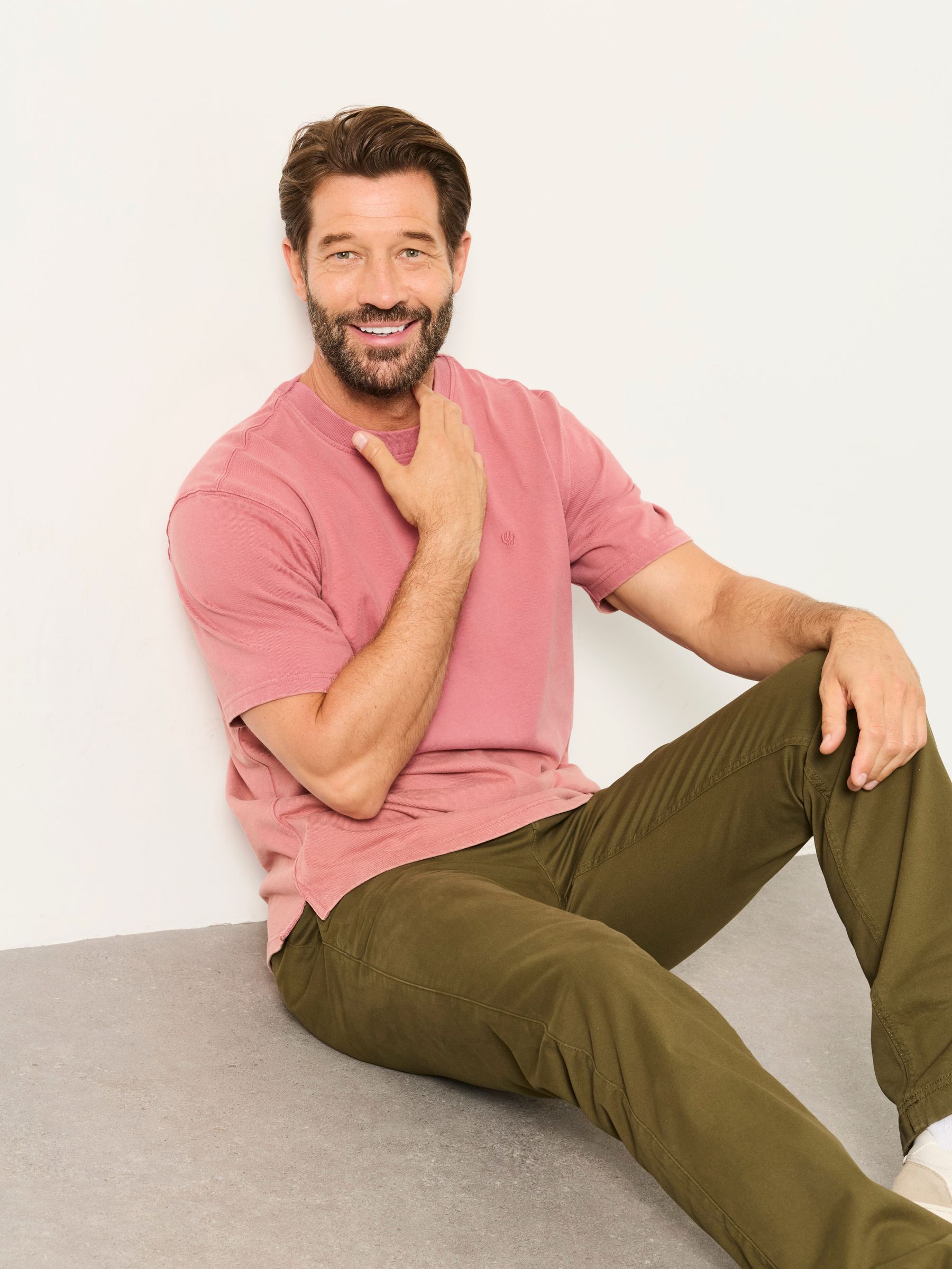 Alton Pink Short Sleeve T-Shirt - Image 5 of 6