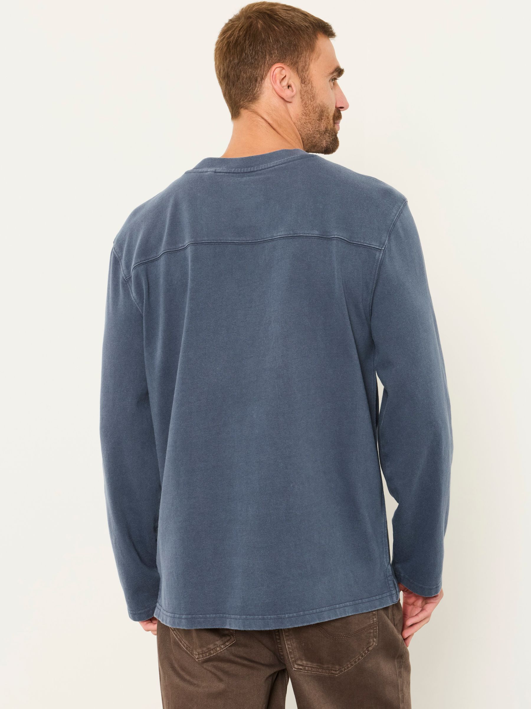 French Navy Long Sleeve Alton T-Shirt - Image 2 of 6 French Navy Long Sleeve Alton T-Shirt - Image 2 of 6
