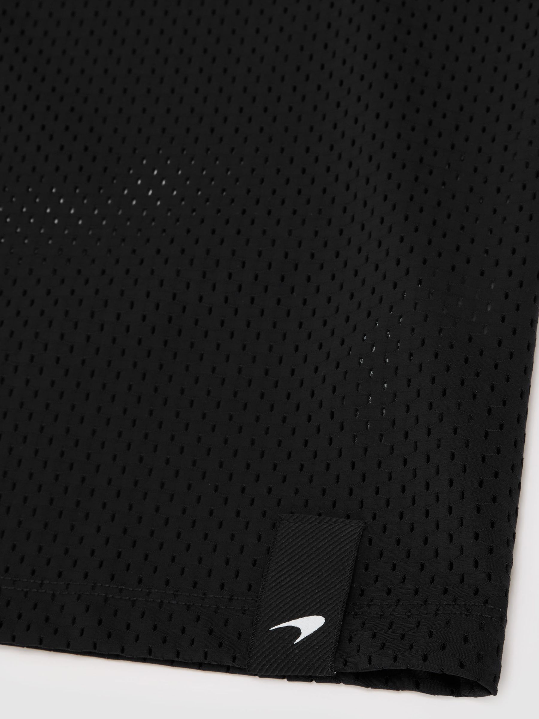 McLaren Racing Logo-Print Mesh Vest in Black - Image 7 of 7