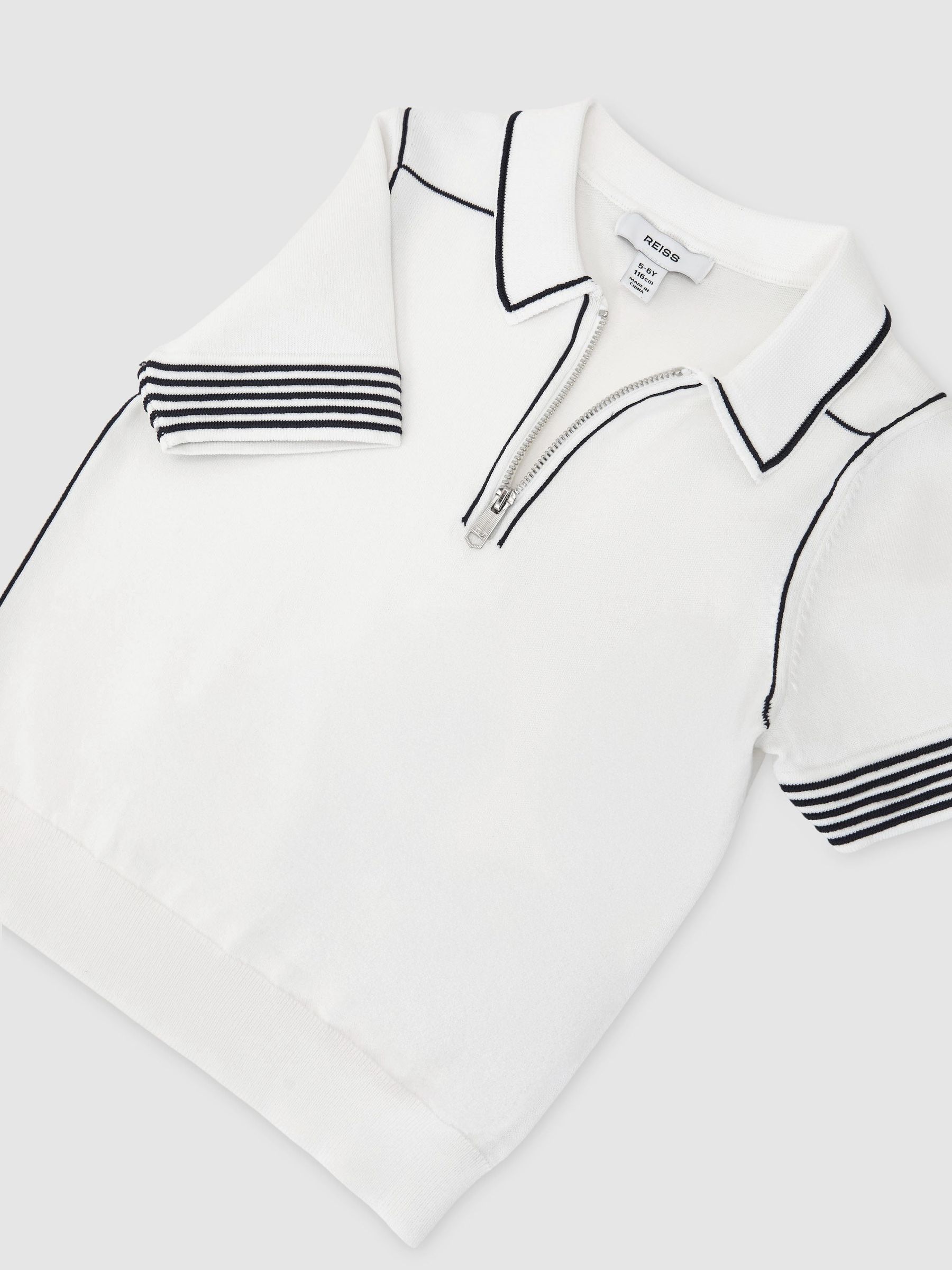 Polo Shirt in White - Image 3 of 3