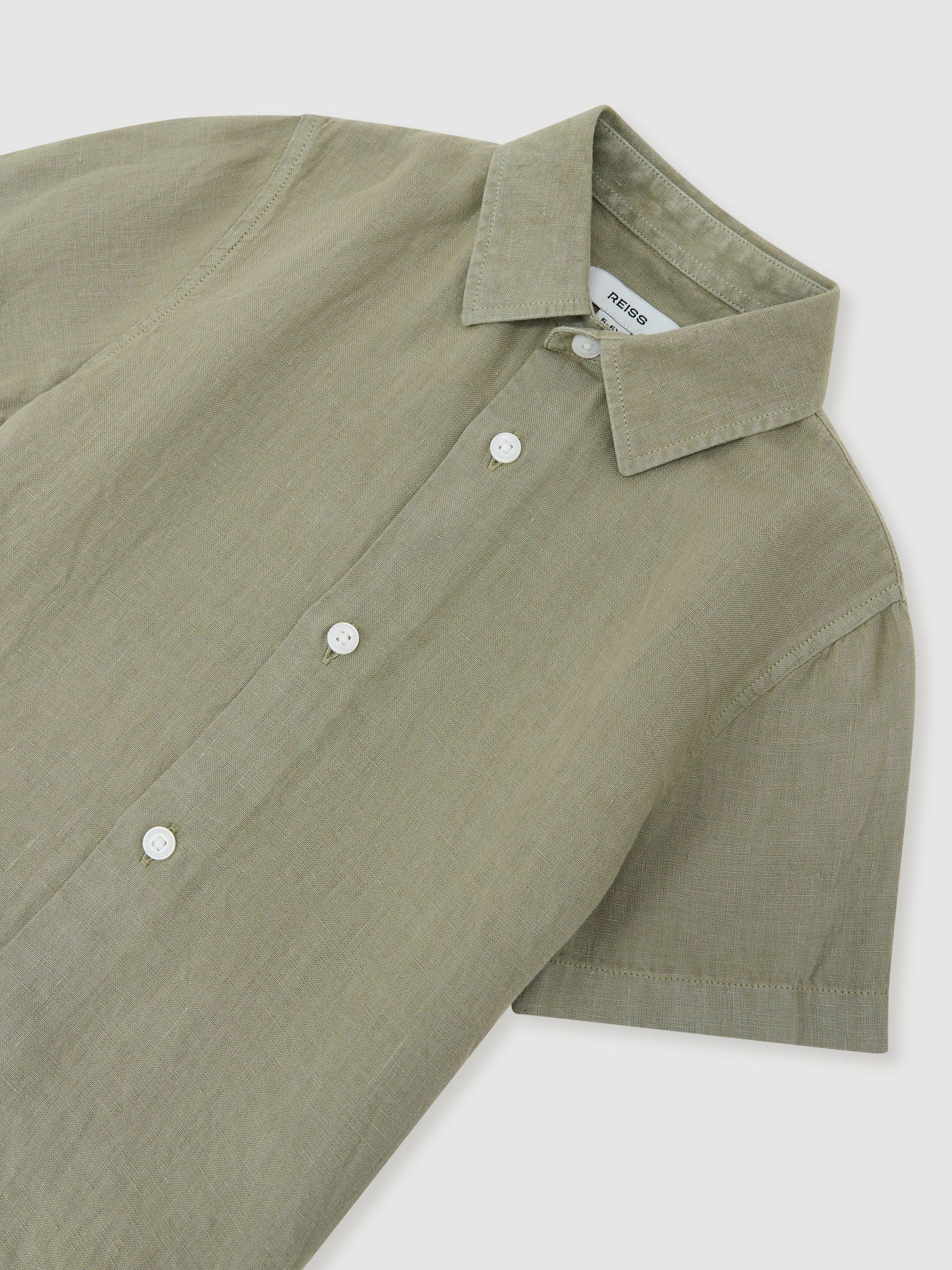 Shirt in Thyme Green - Image 1 of 3