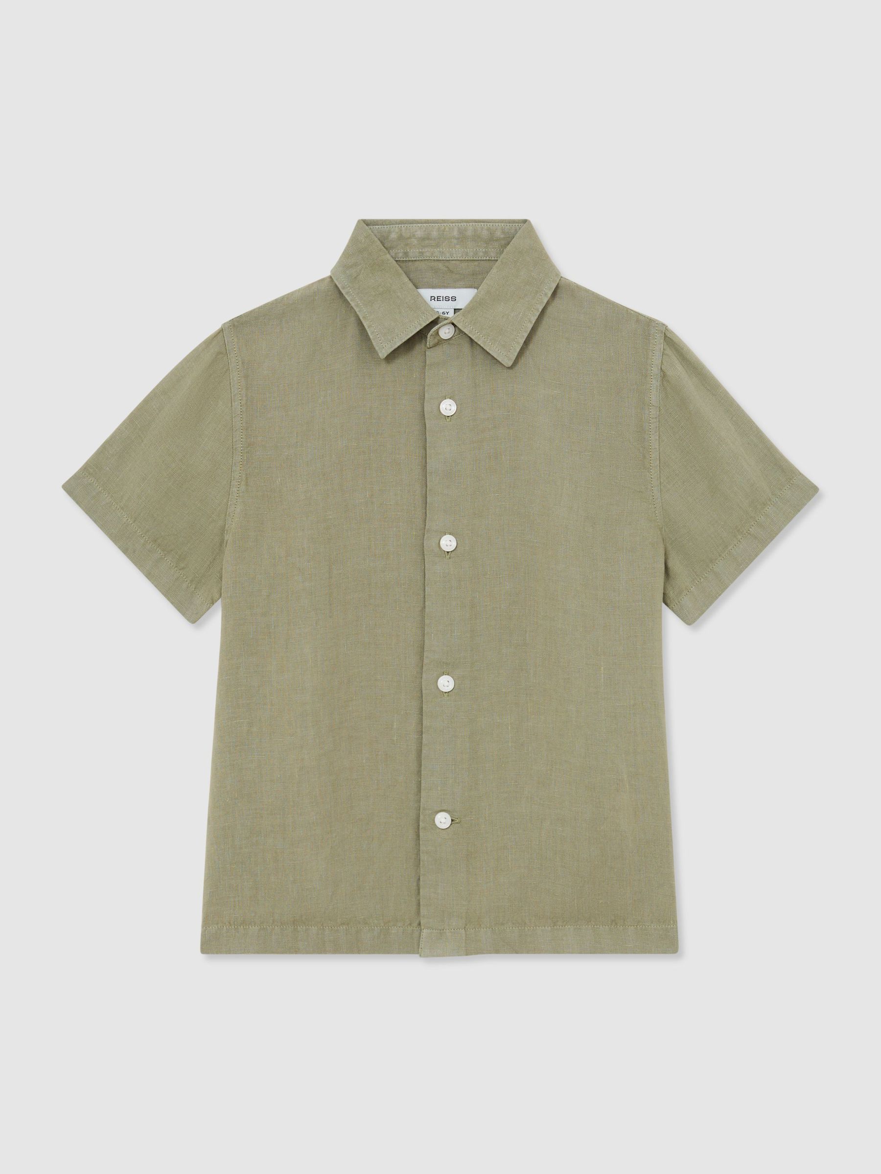 Shirt in Thyme Green - Image 1 of 3