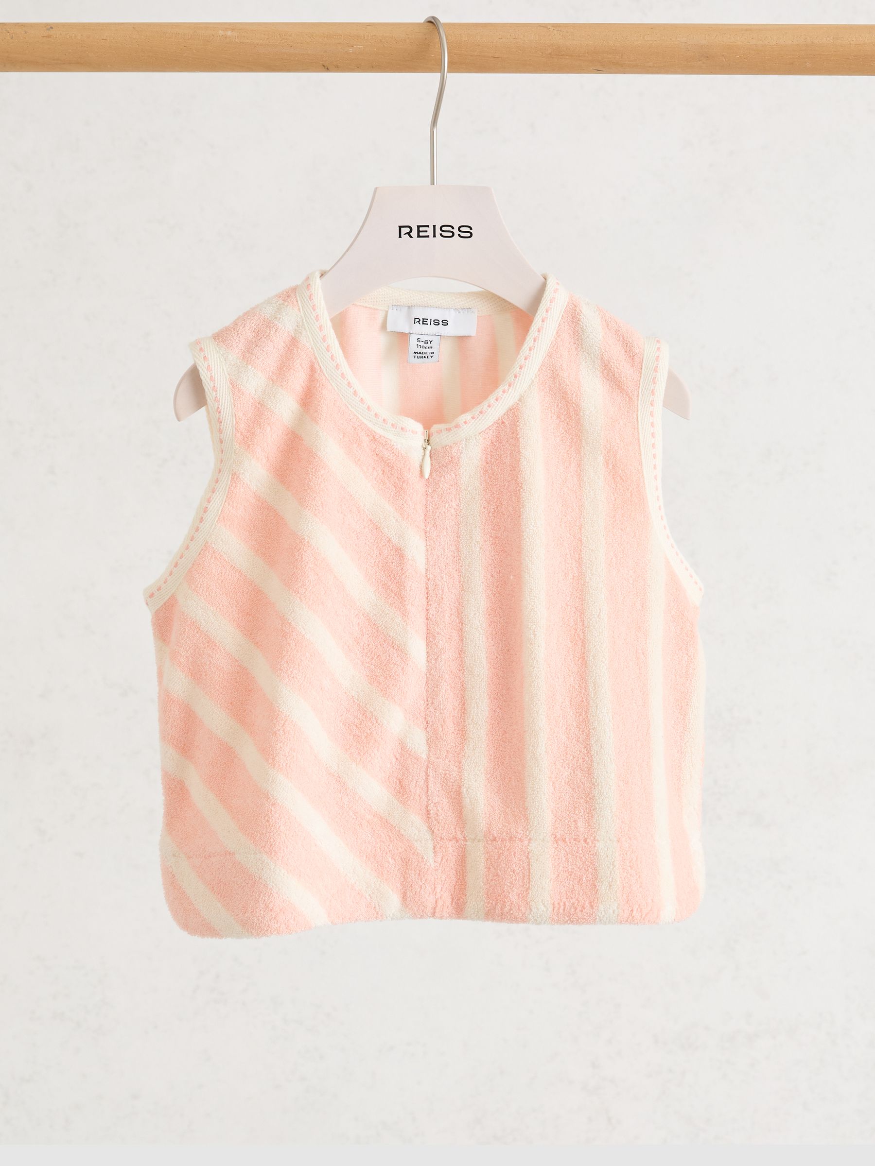 Top & Jogger Set in Peach - Image 1 of 3