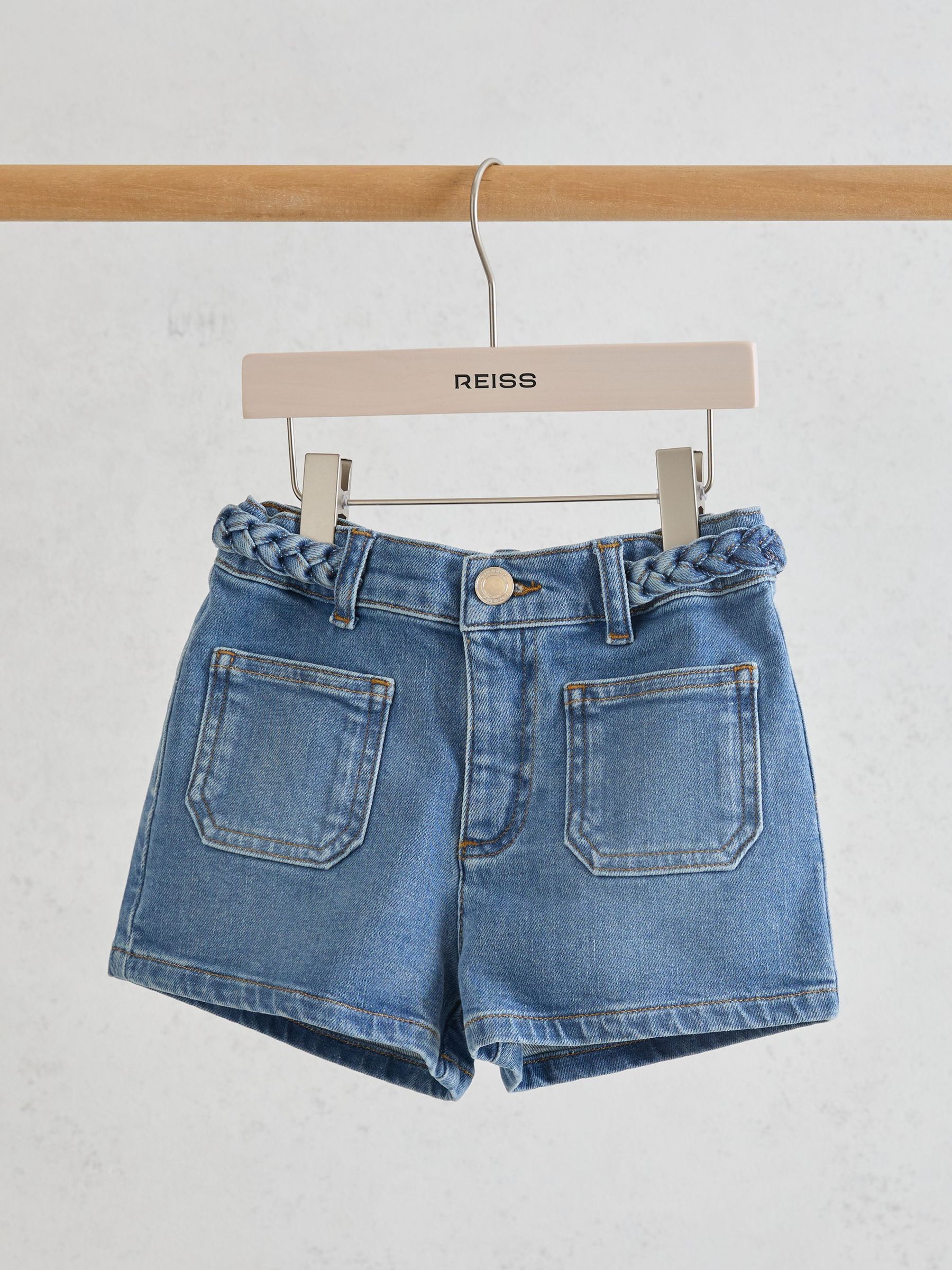 Shorts in Denim Blue - Image 2 of 3