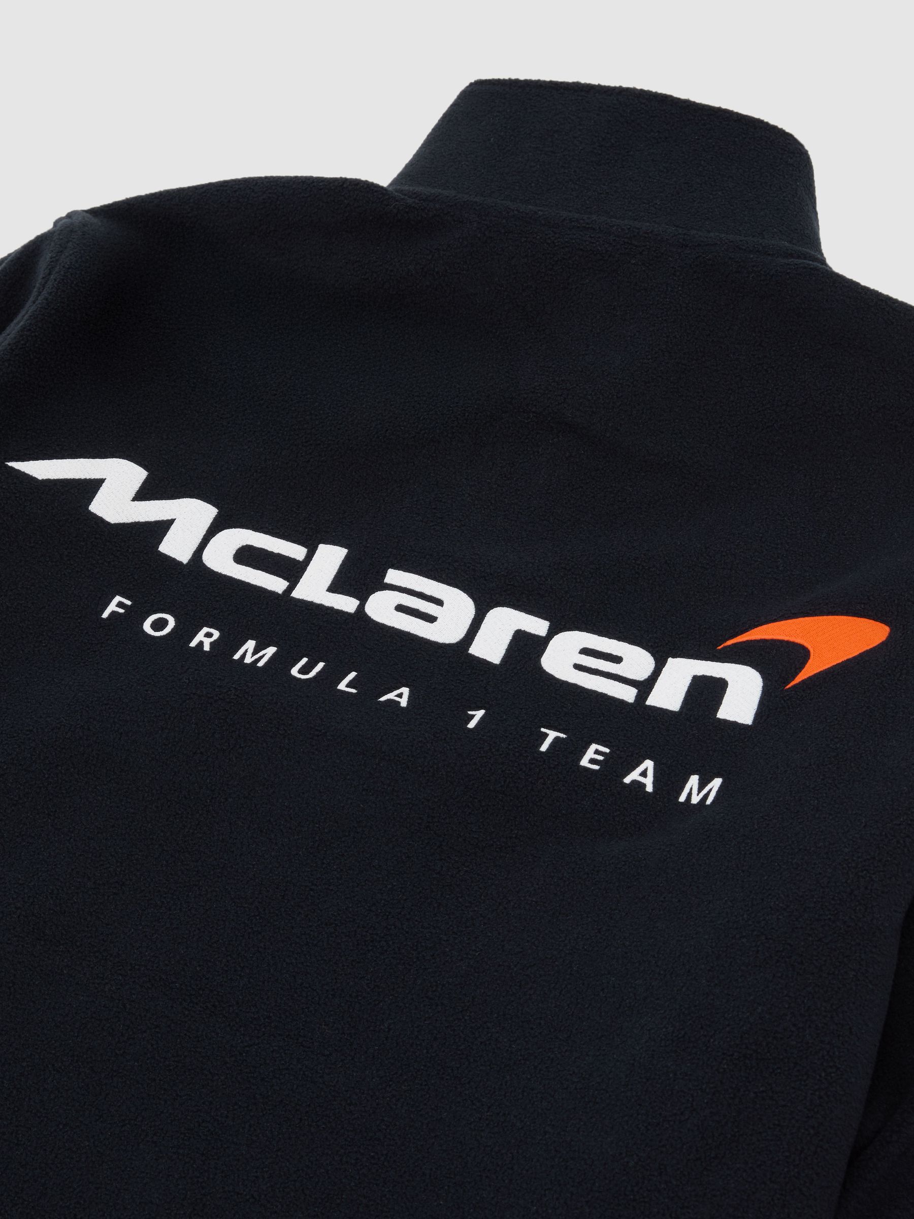 McLaren Racing Fleece Half-Zip Top Unisex-Fit in Navy - Image 9 of 9