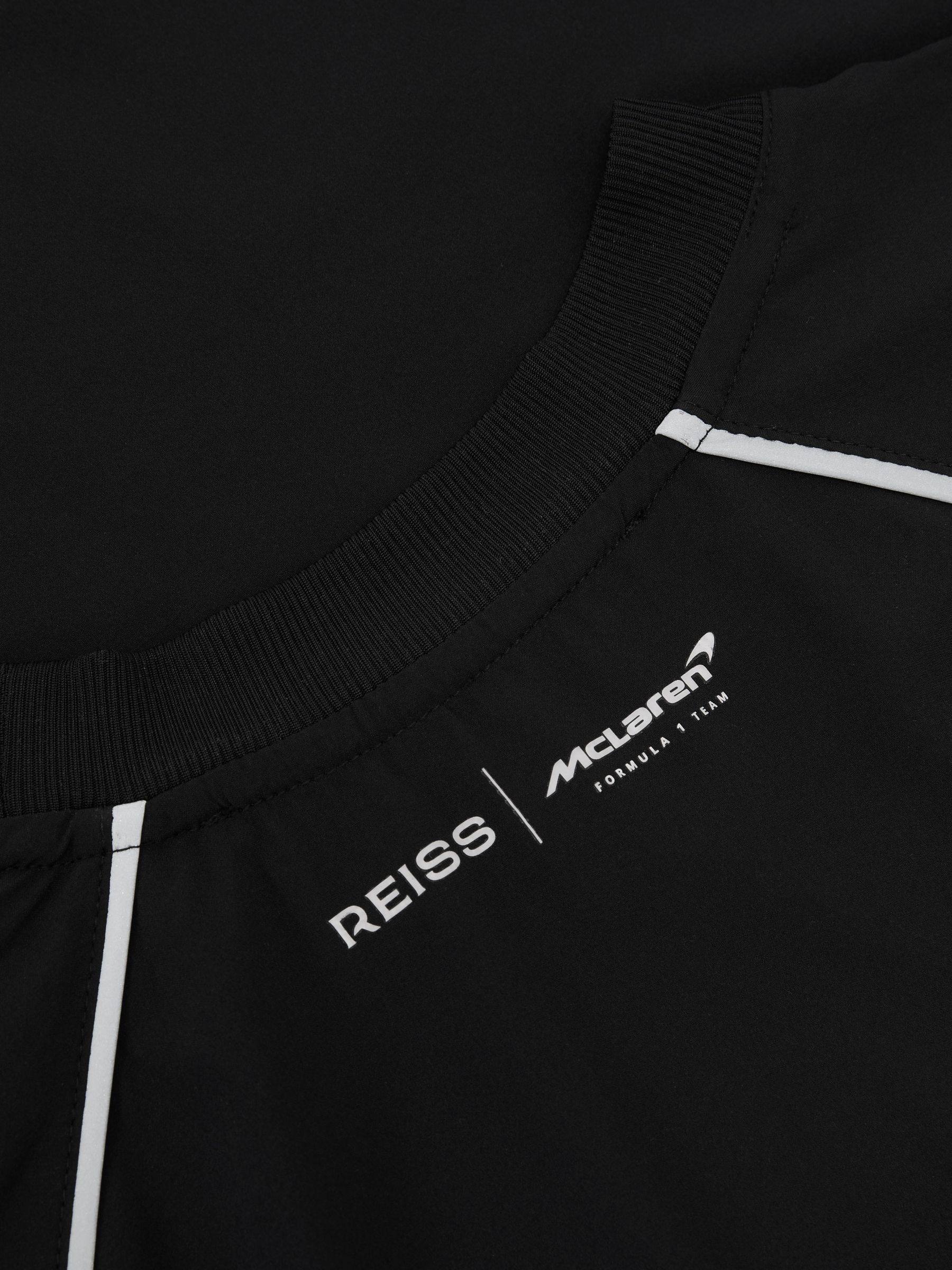 McLaren Racing Logo Track Top Unisex-Fit in Black - Image 7 of 8