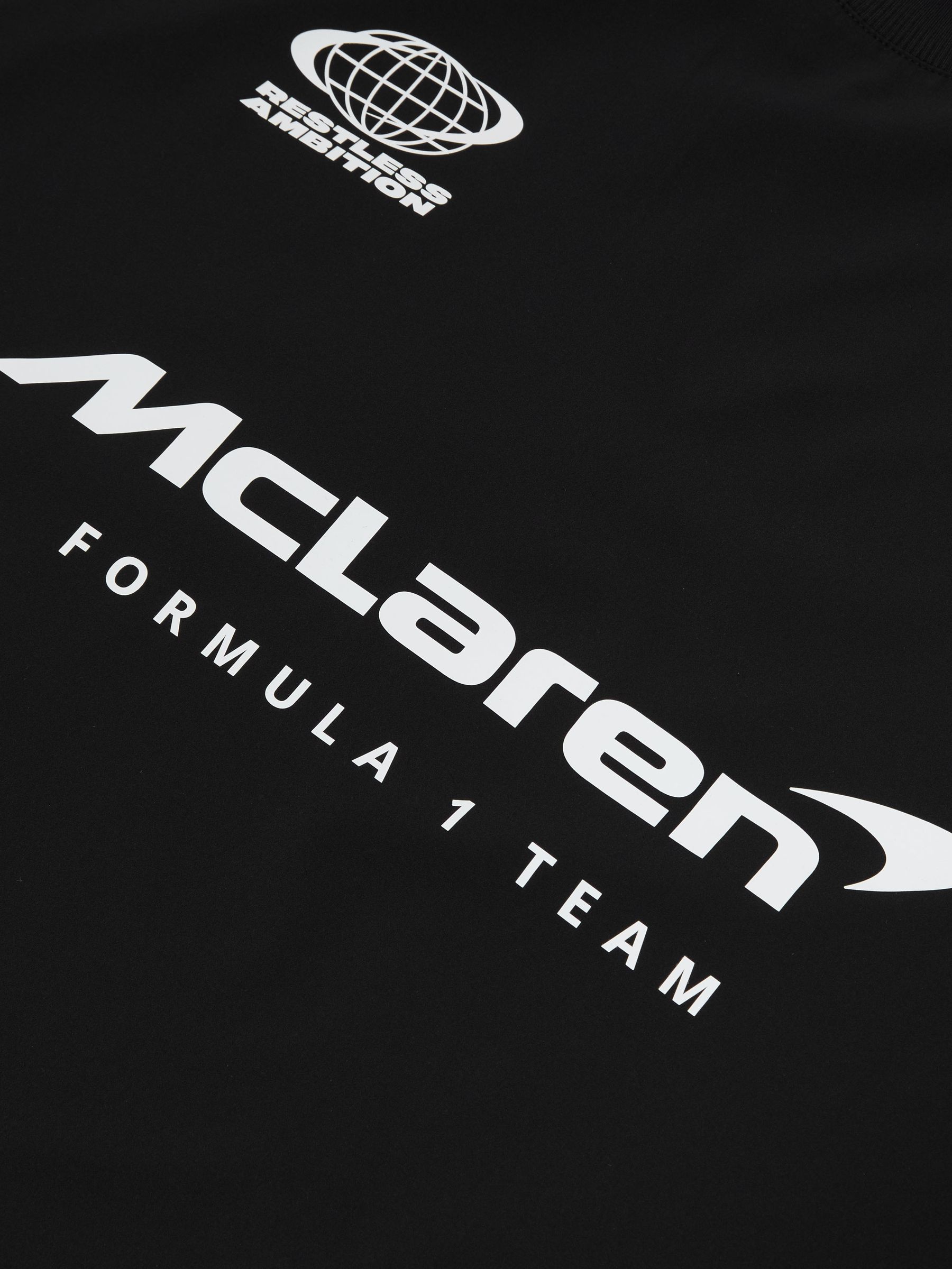 McLaren Racing Logo Track Top Unisex-Fit in Black - Image 8 of 8