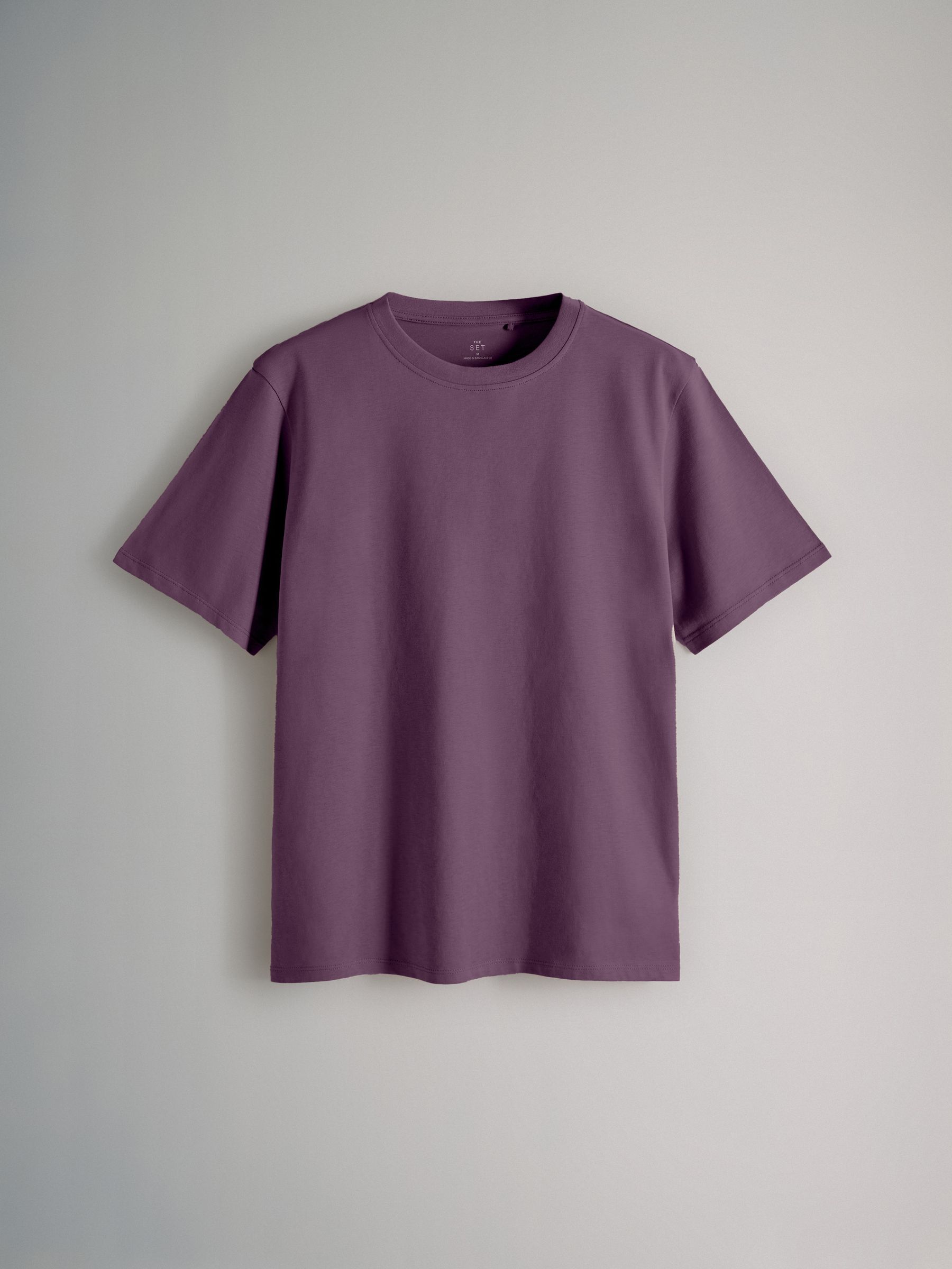 Multi Neutral/Pink 10 Pack Essential Short Sleeve T-Shirts - Image 5 of 6