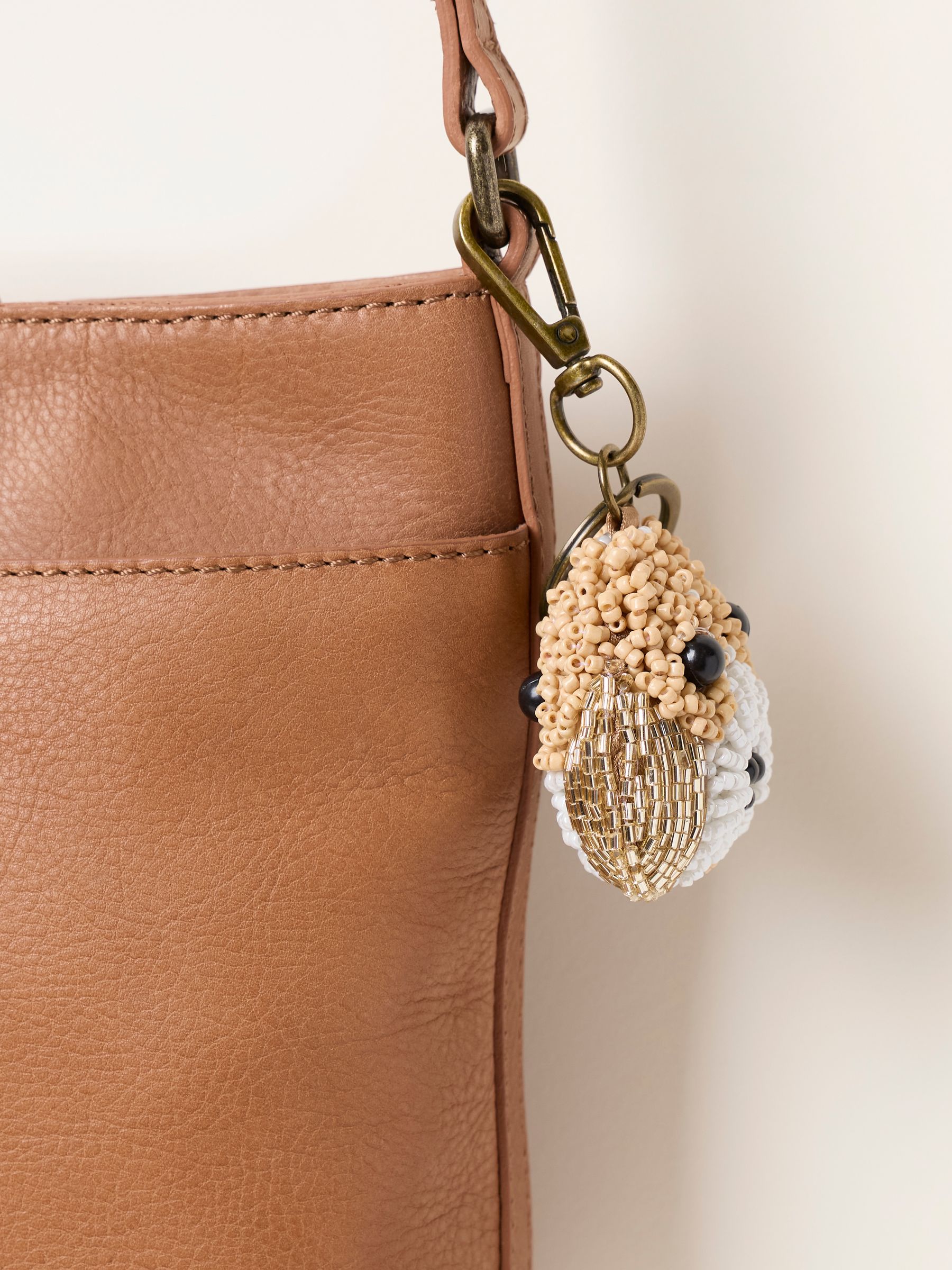 Brown Cockapoo Dog Bag Charm Keyring - Image 3 of 3