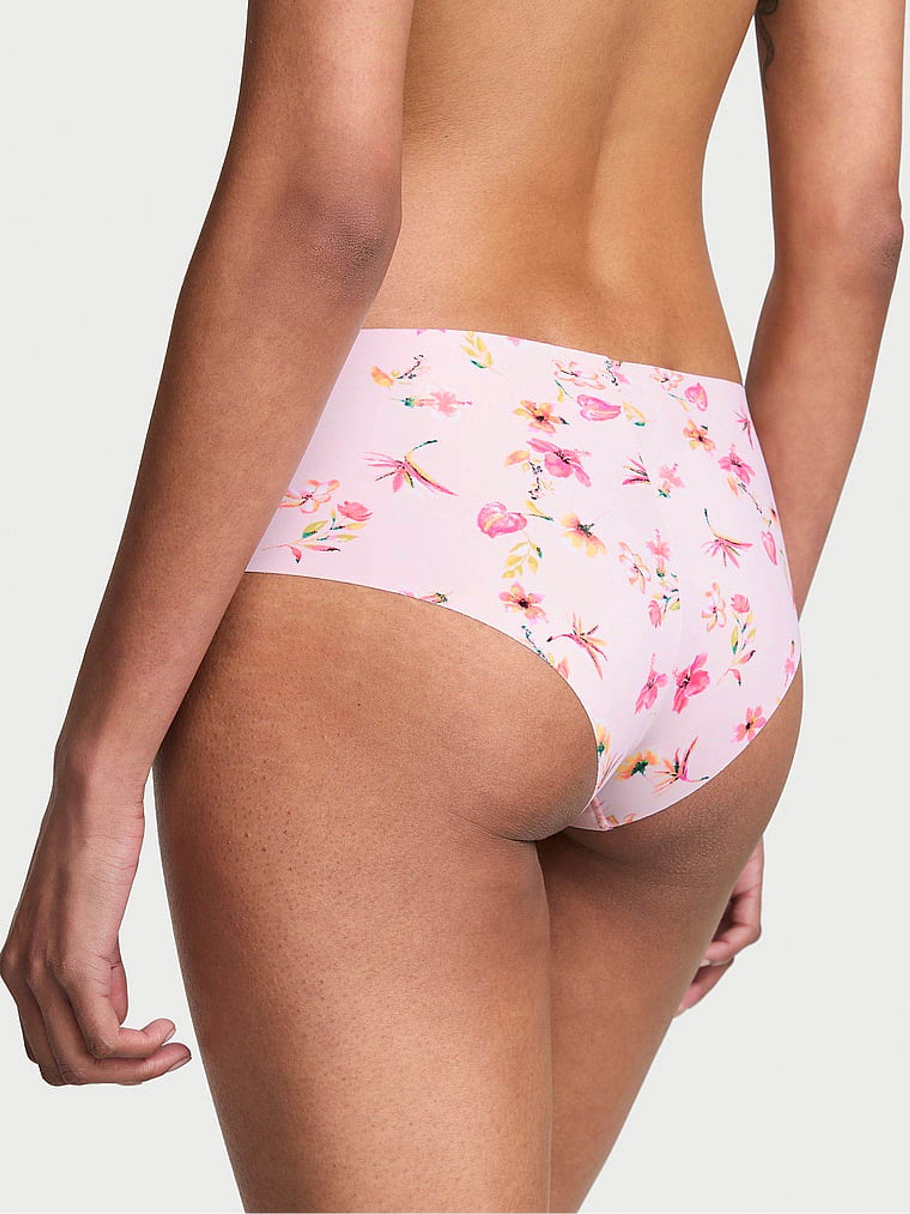 Pink Floral Cheeky Knickers - Image 2 of 2