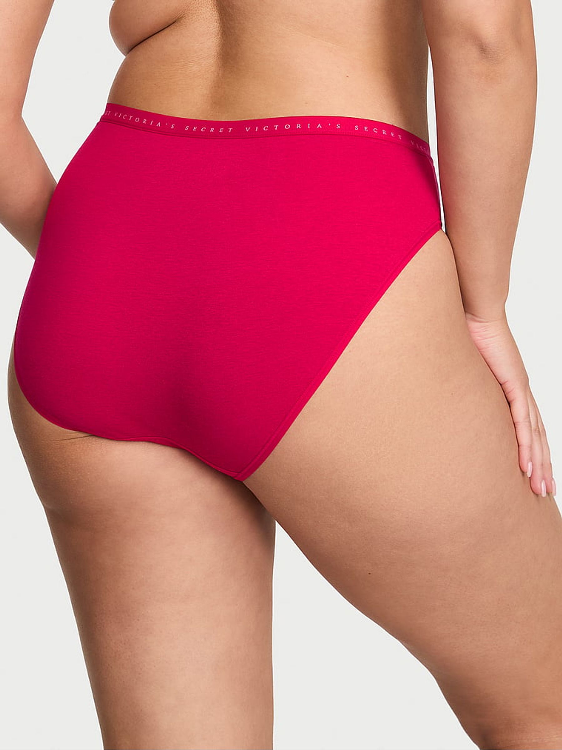Vibrant Fuchsia Pink Brief Knickers - Image 2 of 2