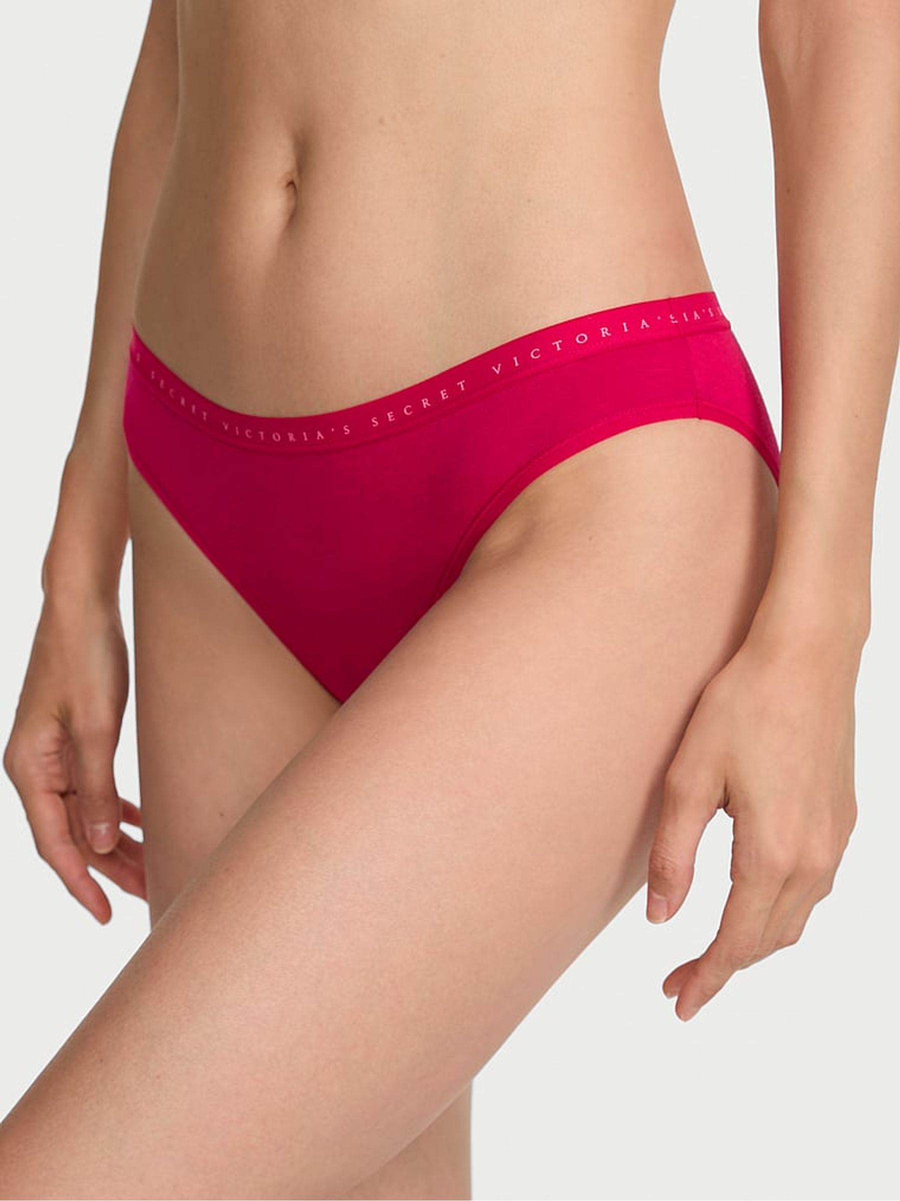 Vibrant Fuchsia Pink Bikini Knickers - Image 1 of 2