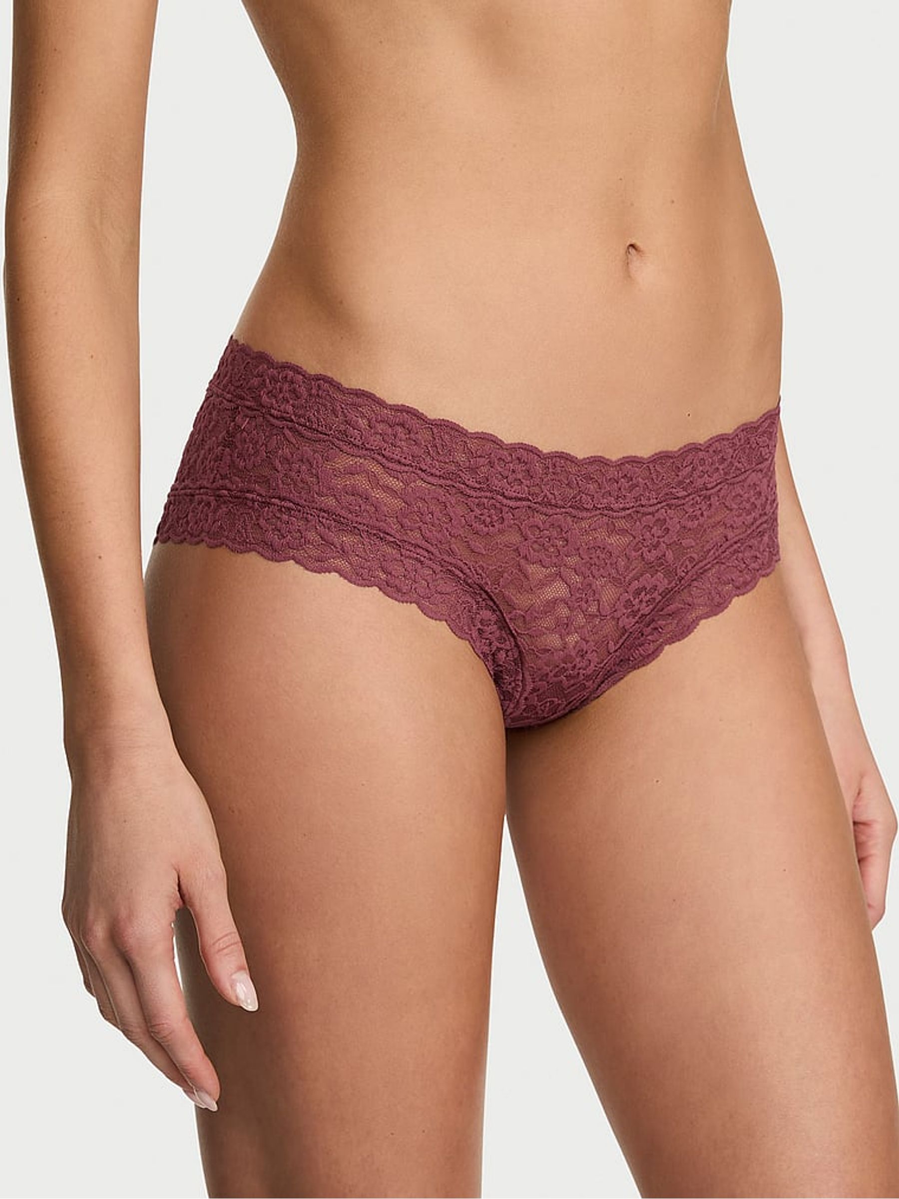 Morning Rose Pink Cheeky Knickers - Image 1 of 2