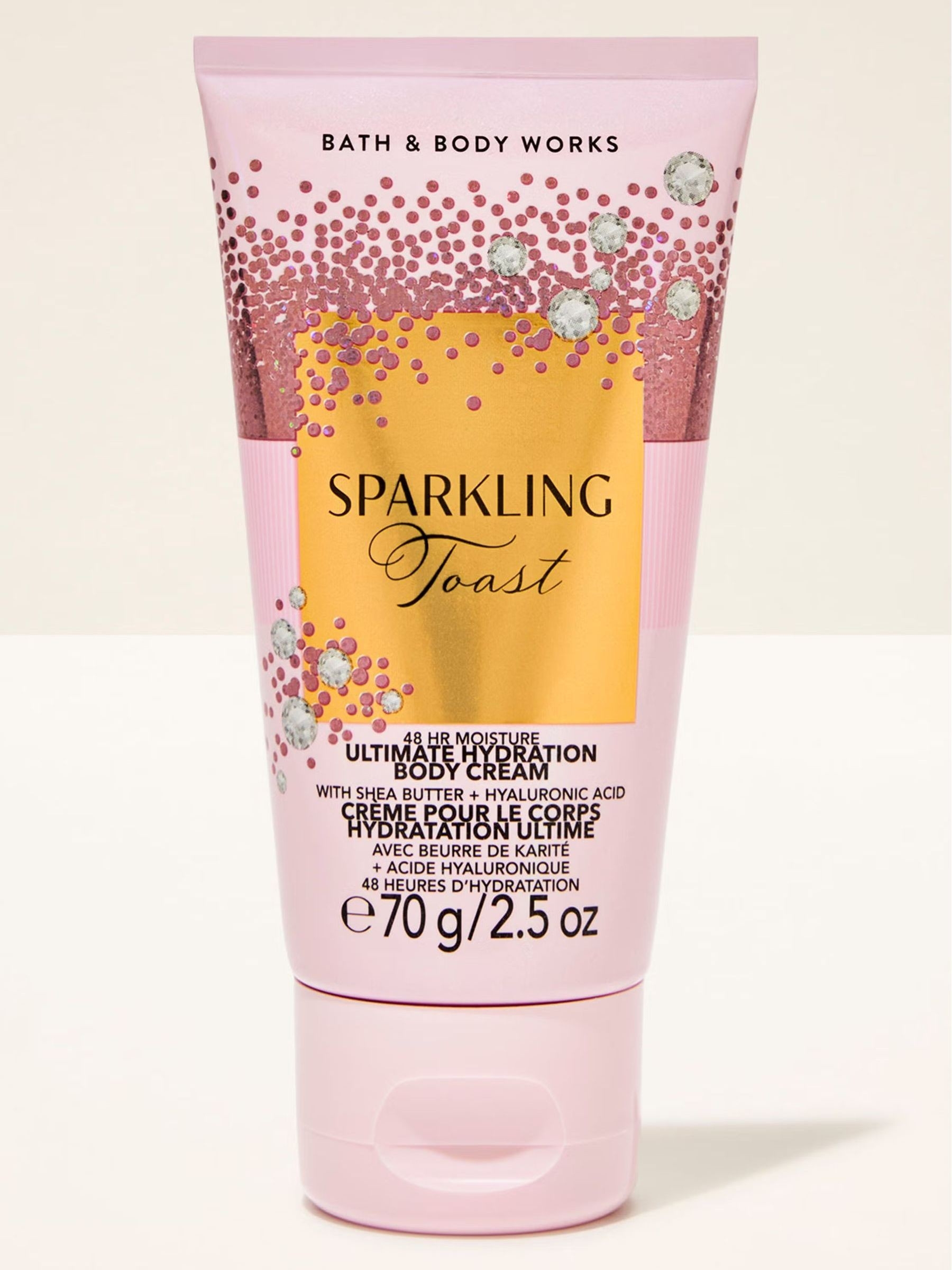 Sparkling Toast Travel Size Ultimate Hydration Body Cream 70g - Image 1 of 2