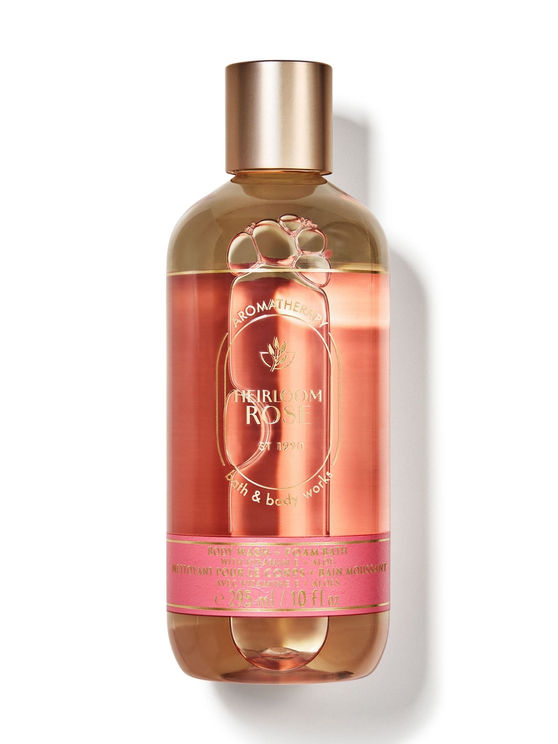 Rose Body Wash & Foam Bath 295ml - Image 1 of 2