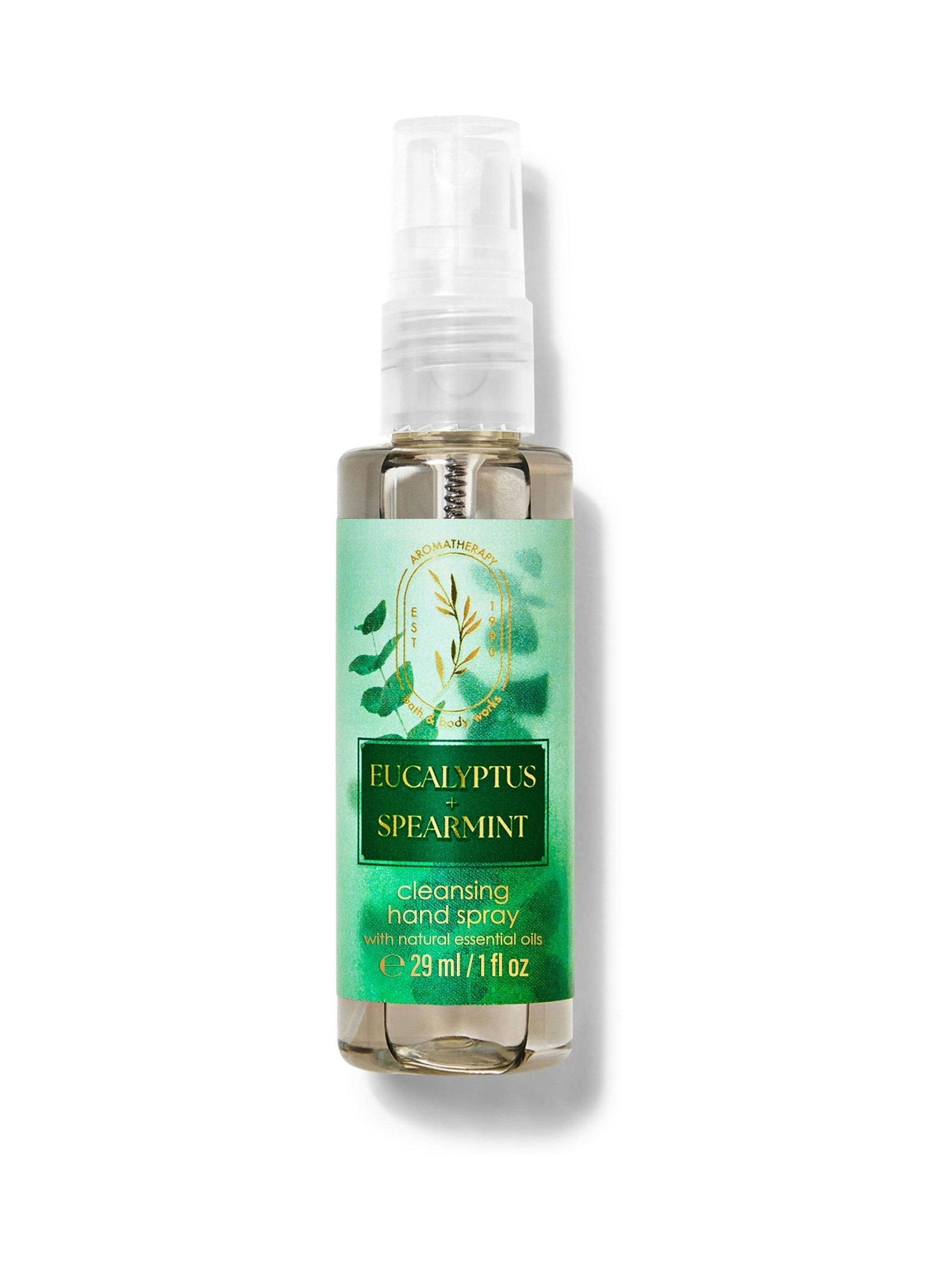 Eucalyptus Spearmint Cleansing Hand Spray 29ml - Image 1 of 2