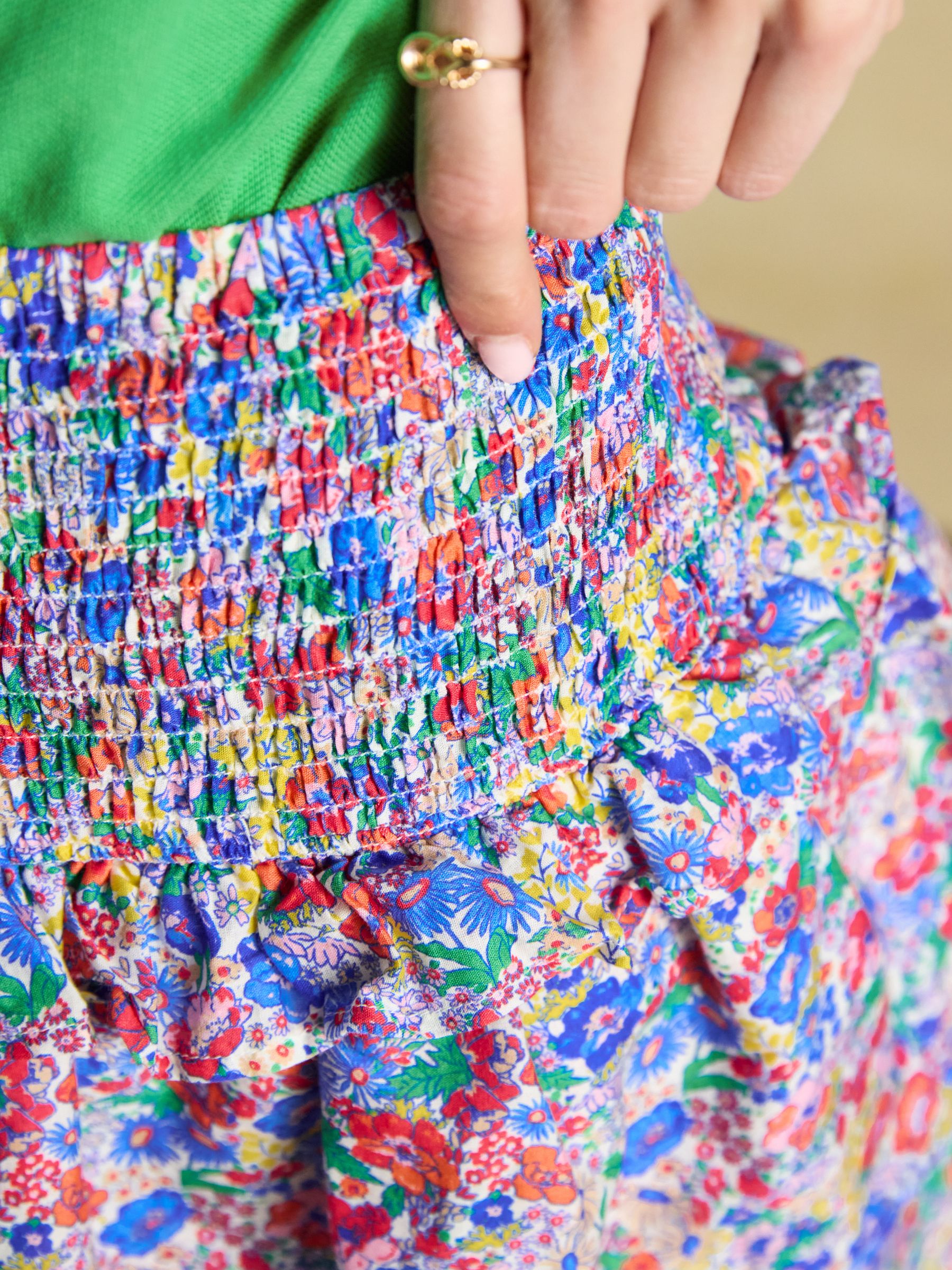 Multi Ditsy Rara Mini Skirt - Image 4 of 6