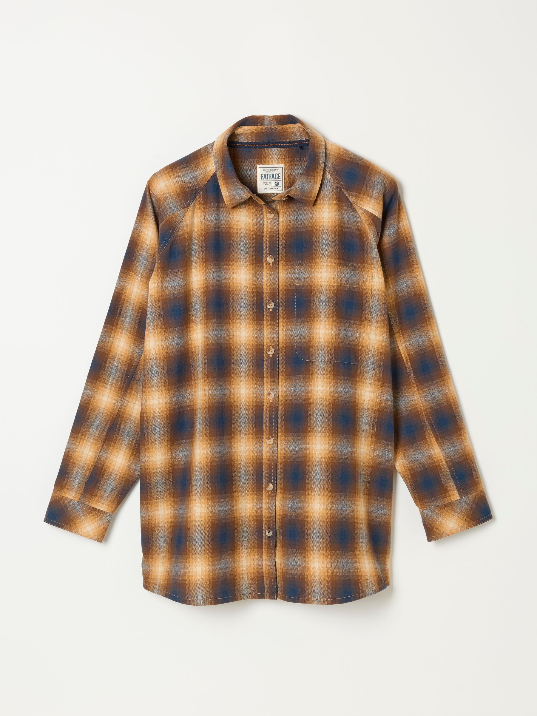 Bessie Brown Check Shirt - Image 6 of 6