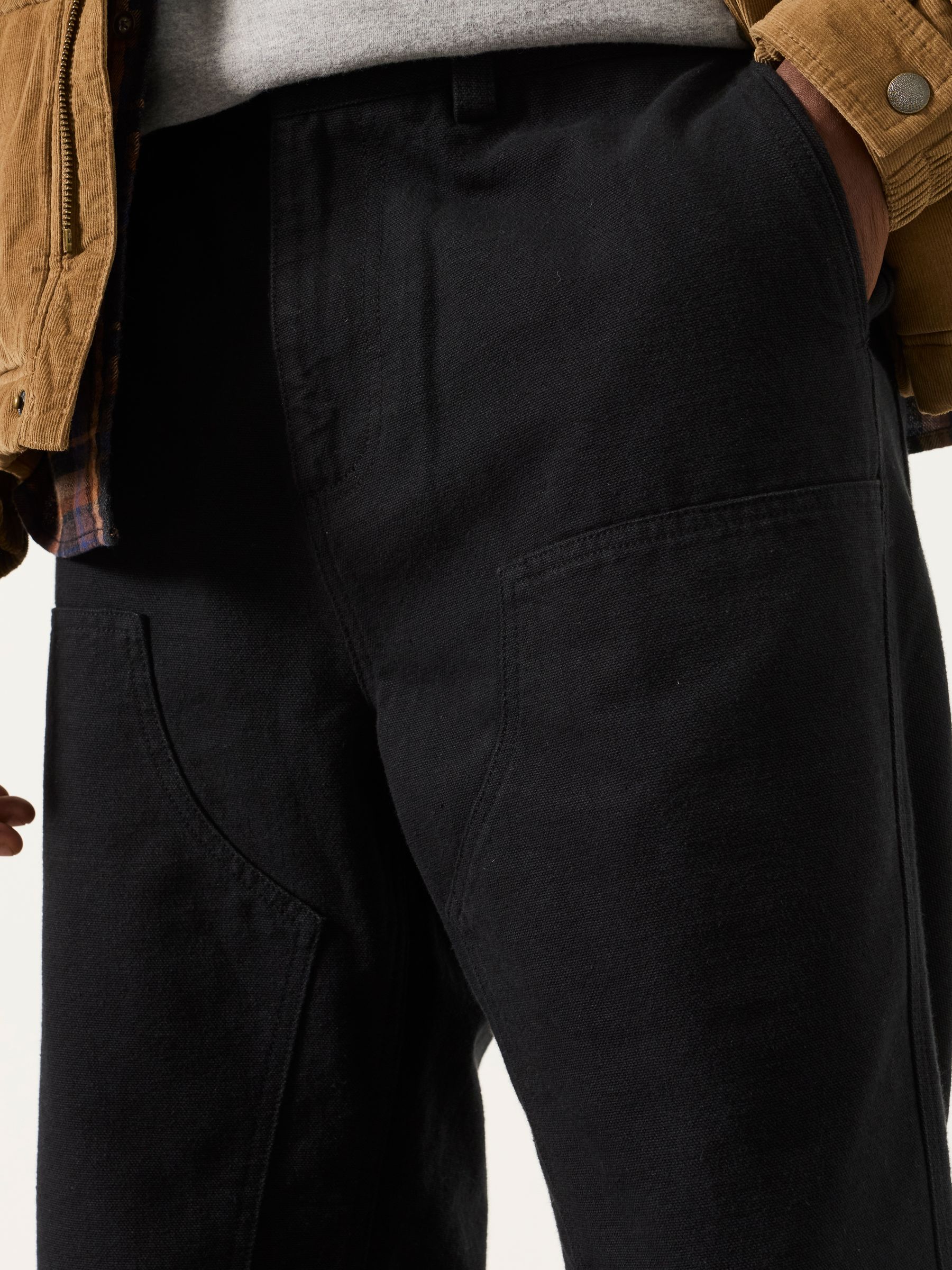Paignton Washed Black Carpenter Trousers - Image 4 of 4 Paignton Washed Black Carpenter Trousers - Image 4 of 4