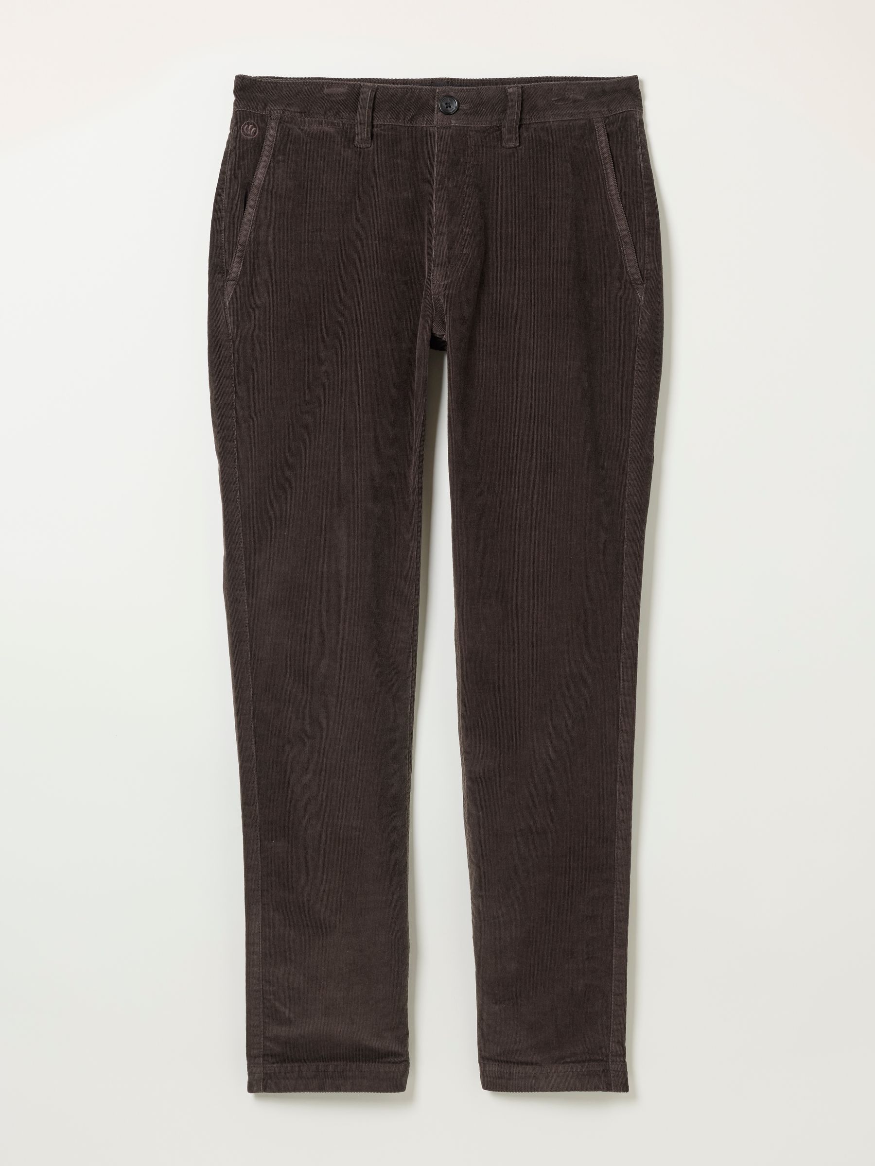 Chocolate Brown Cord Straight Fit Trousers - Image 6 of 6 Chocolate Brown Cord Straight Fit Trousers - Image 6 of 6